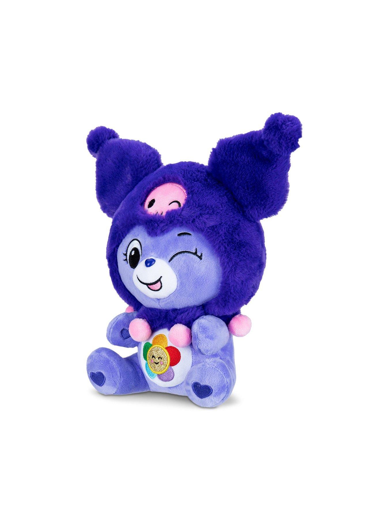 Image 2 of 7 of Care Bears 30cm Plush -  x Hello Kitty (Harmony Bear as Kuromi)
