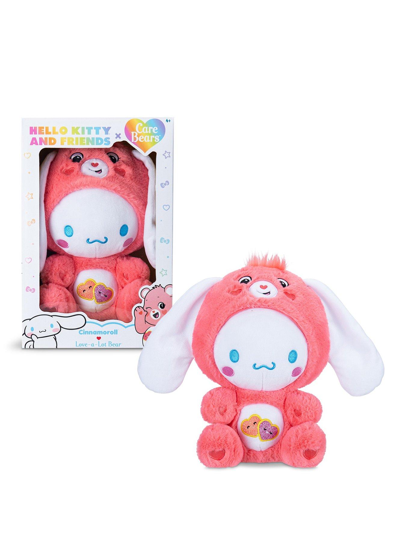 Care Bears 30cm Plush -  x Hello Kitty (Cinnamoroll as Love-A-Lot Bear)