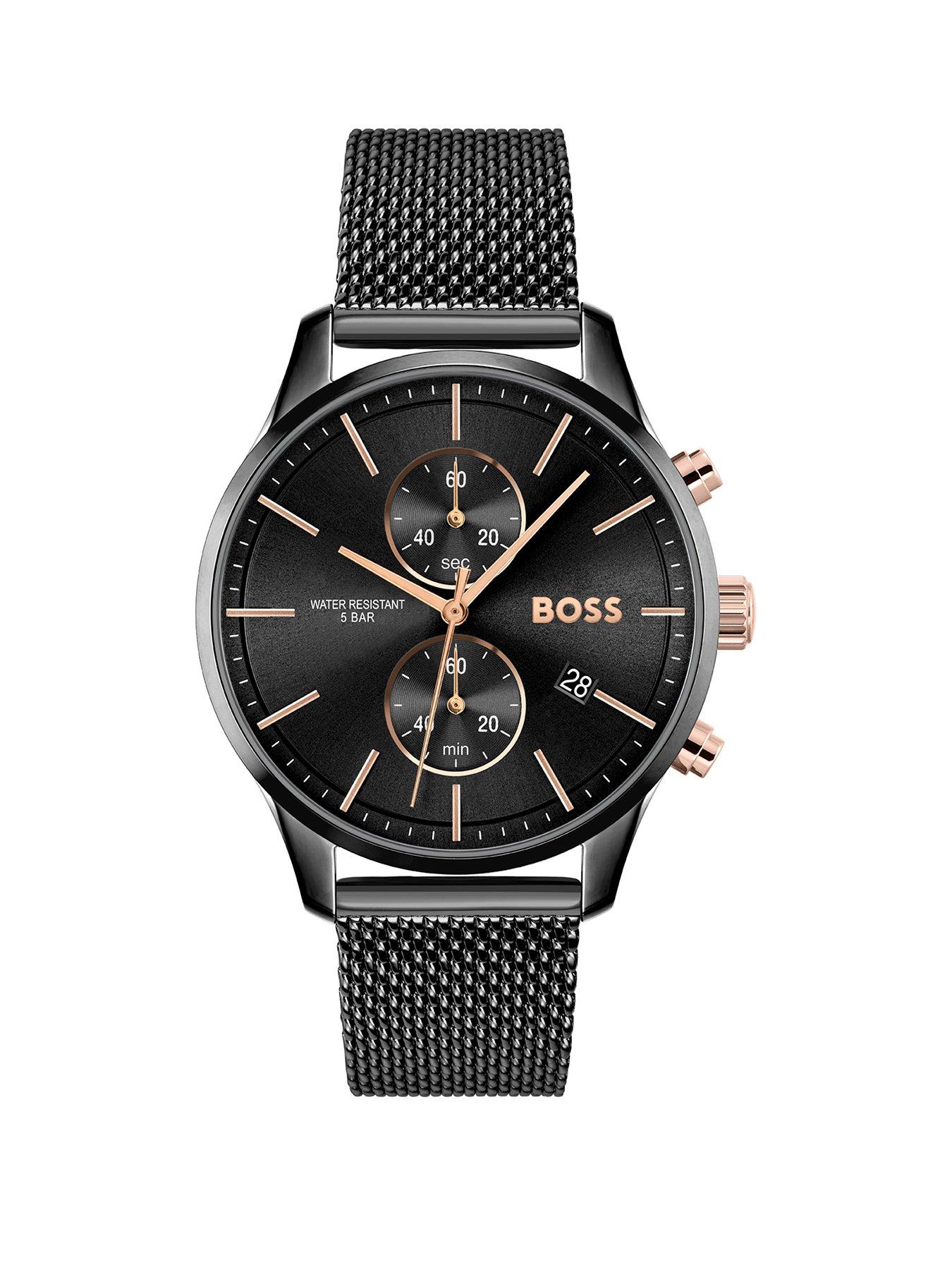 Image 1 of 5 of BOSS Gents BOSS Associate Stainless Steel Mesh Bracelet Watch