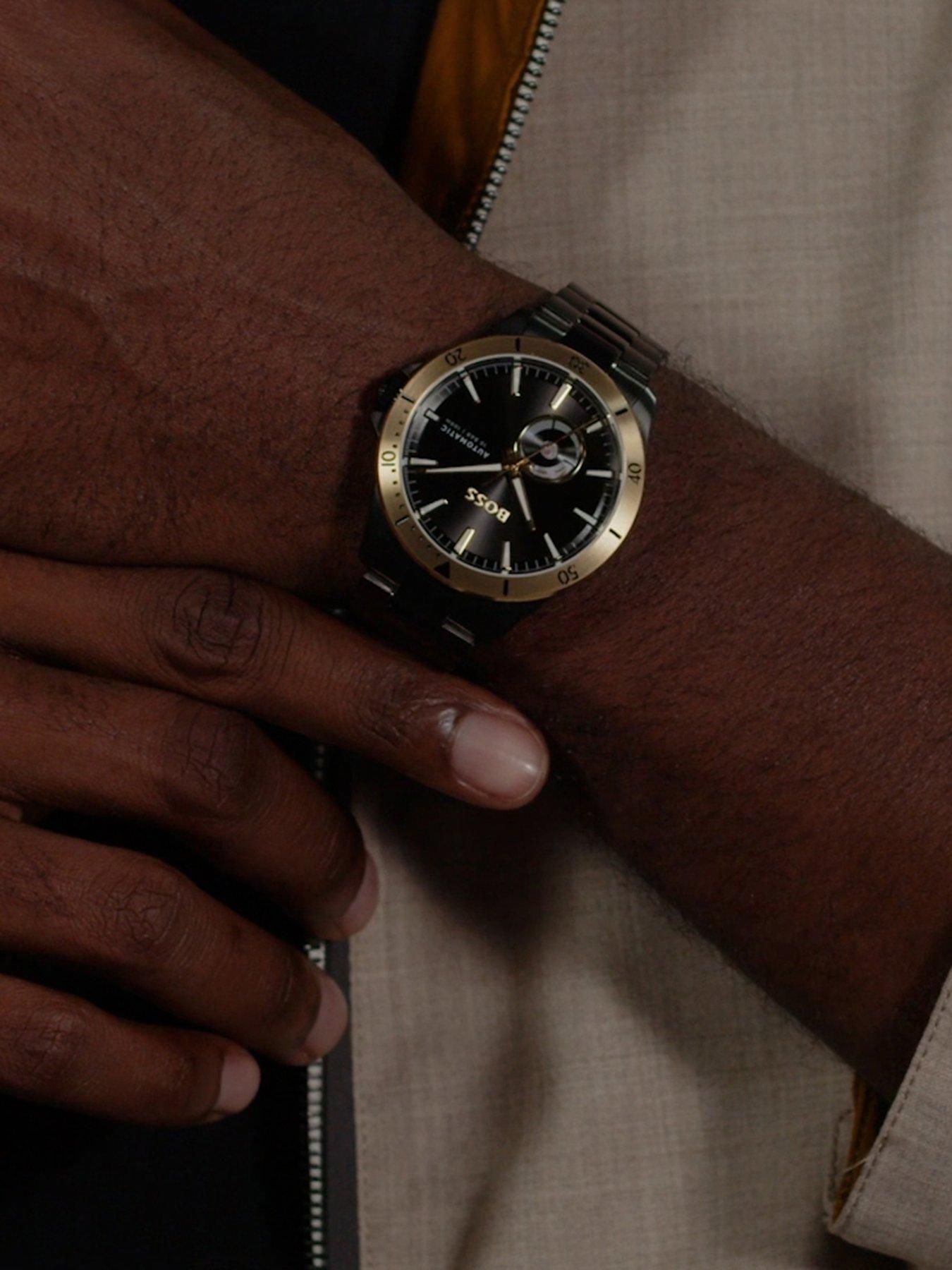 Image 4 of 7 of BOSS Automatic Stainless Steel Troper Bracelet Watch