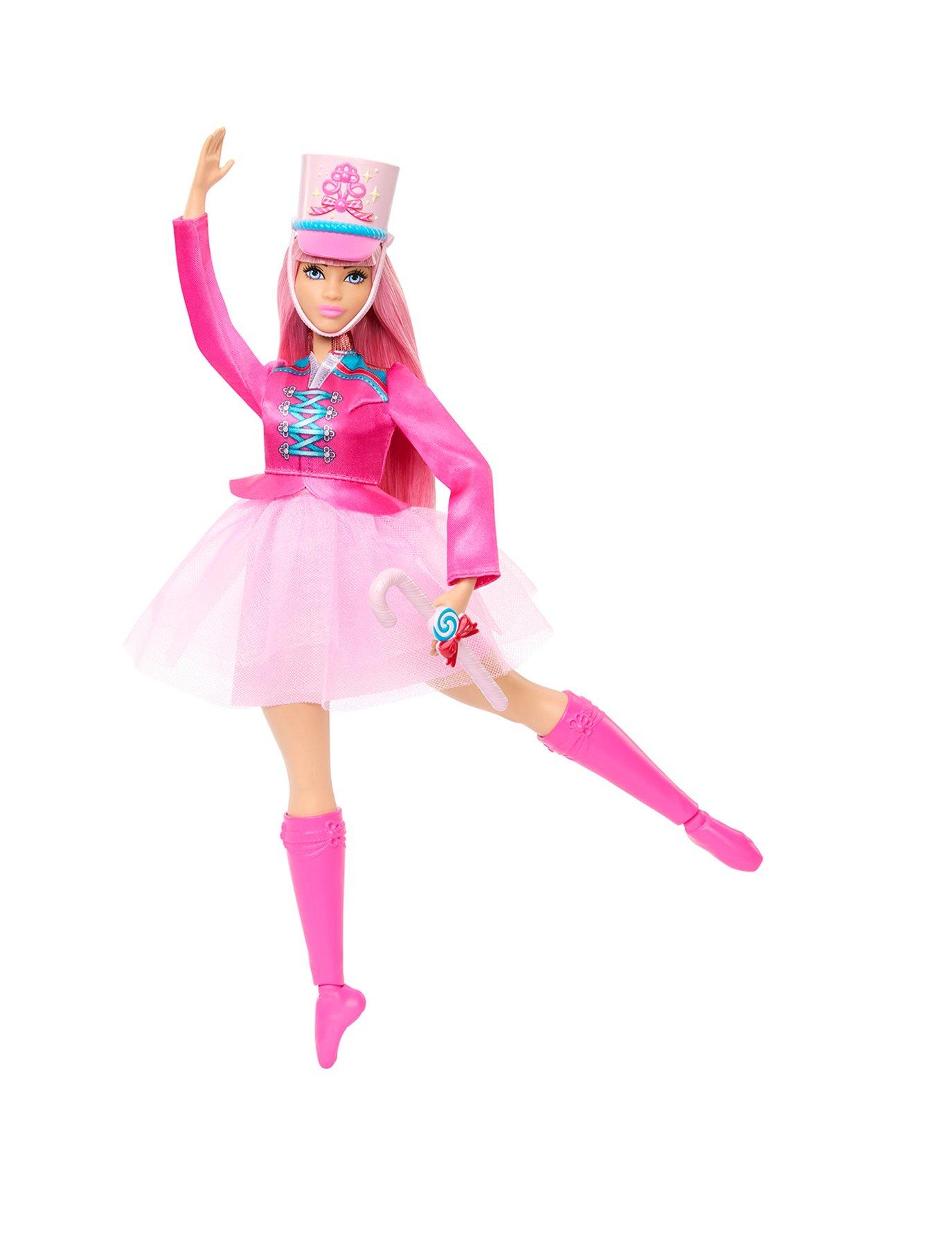 Barbie The Nutcracker Daisy Ballerina Doll with Candy Cane Baton Accessory