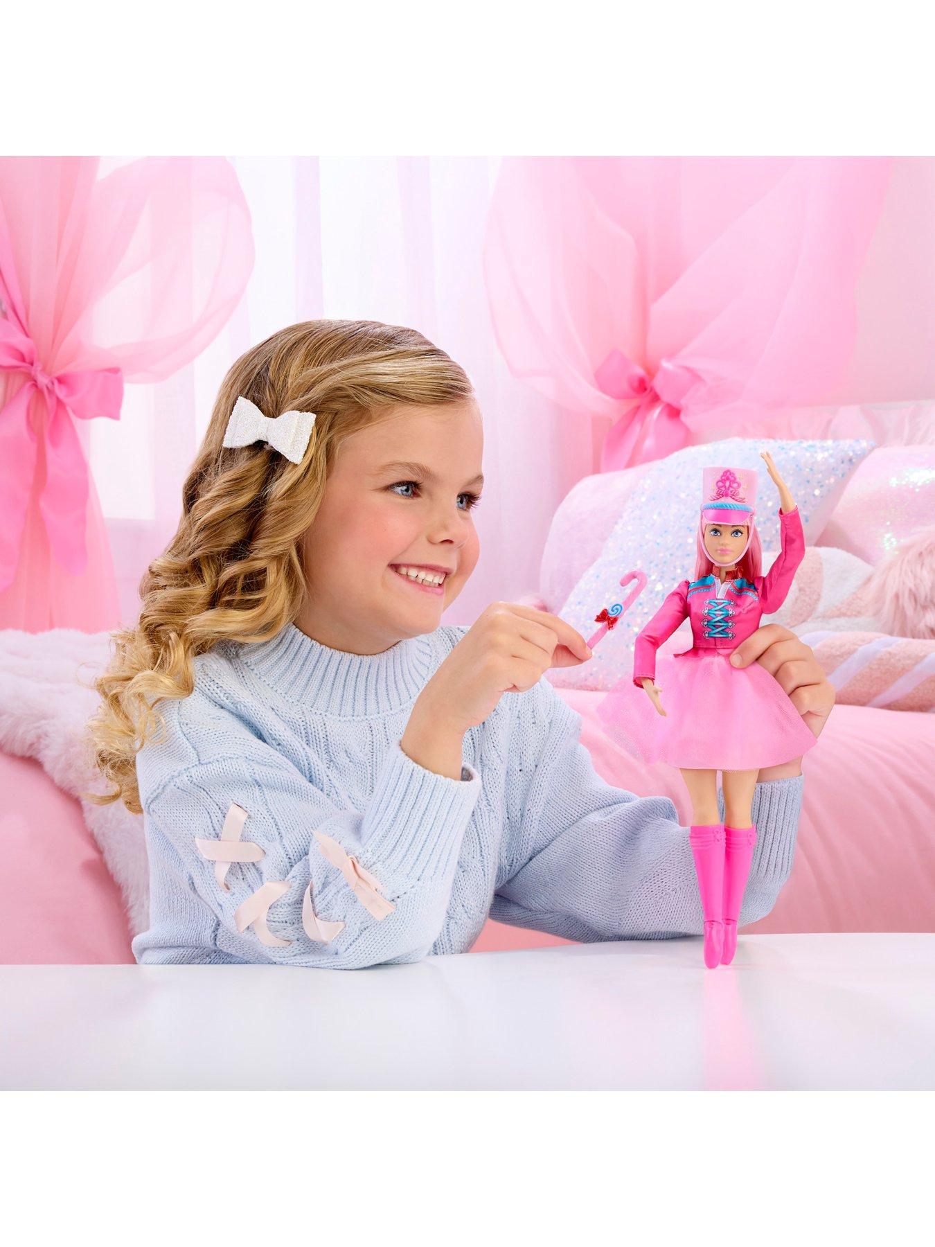 Image 2 of 7 of Barbie <p>The Nutcracker Daisy Ballerina Doll with Candy Cane Baton Accessory</p>