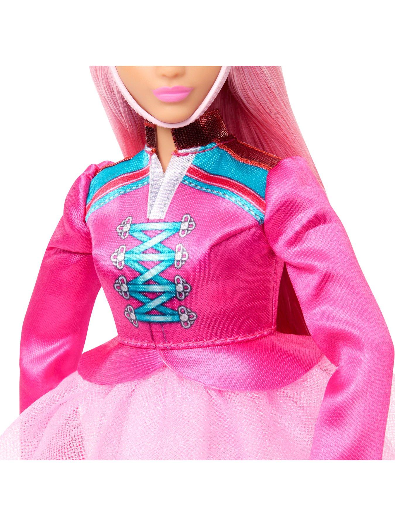 Image 4 of 7 of Barbie <p>The Nutcracker Daisy Ballerina Doll with Candy Cane Baton Accessory</p>