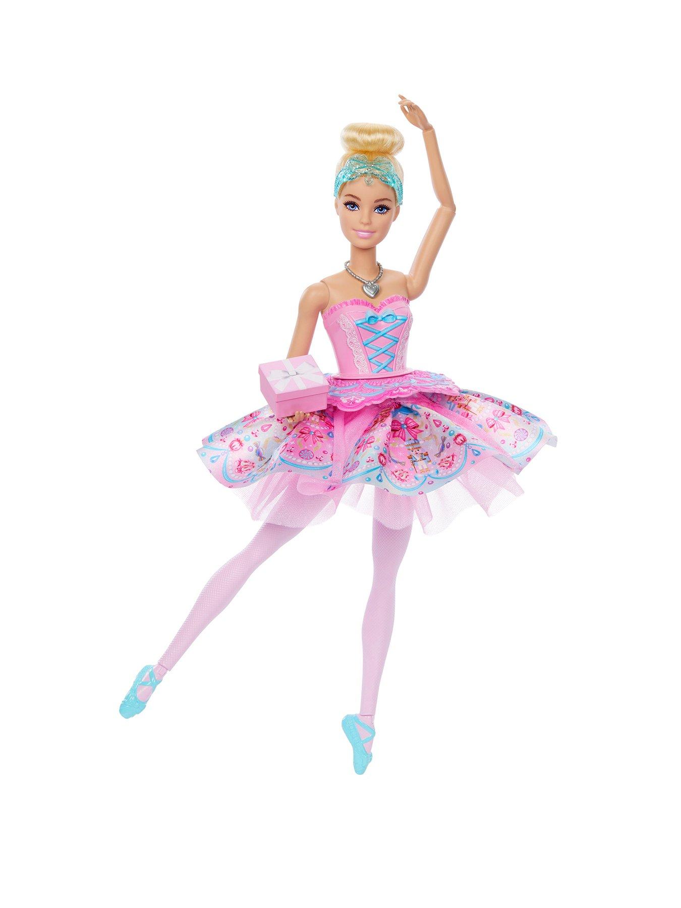 Barbie The Nutcracker Clara Doll with Surprise Tutu Transformation Feature and Heart Locket Necklace