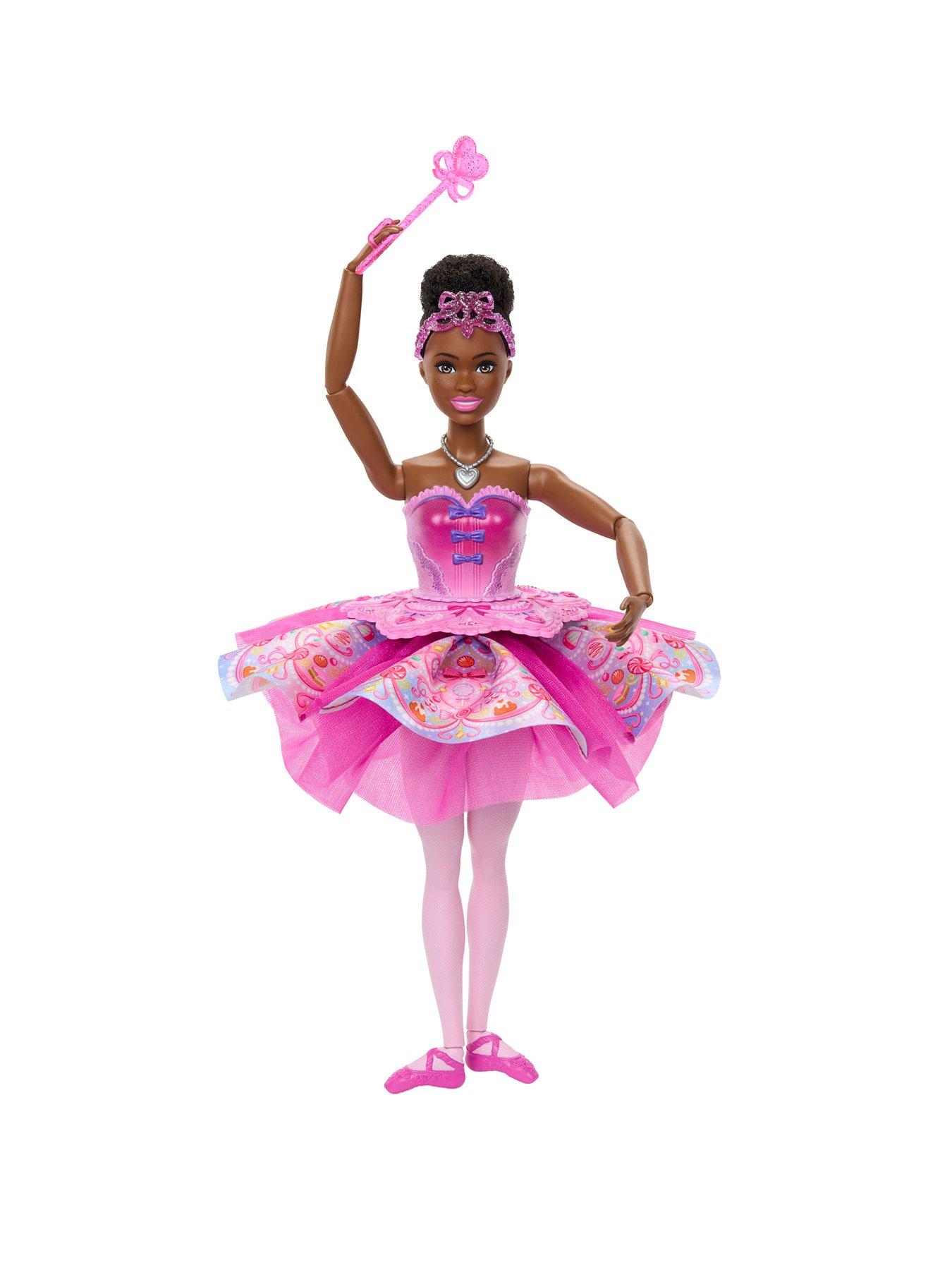 Image 1 of 7 of Barbie <p>The Nutcracker Sugar Plum Doll with Surprise Tutu Transformation Feature and Magic Wand</p>