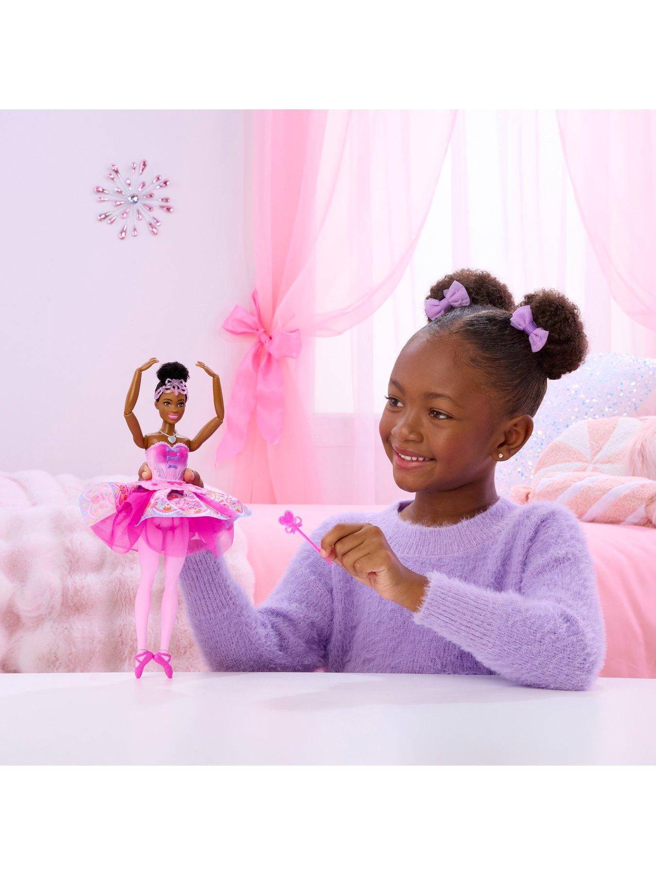 Image 2 of 7 of Barbie <p>The Nutcracker Sugar Plum Doll with Surprise Tutu Transformation Feature and Magic Wand</p>