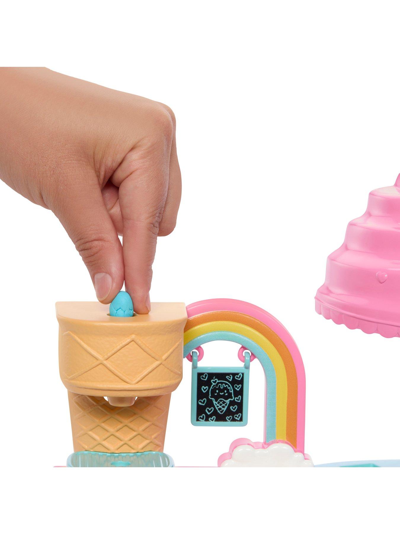 Image 4 of 7 of Barbie <p>Club Chelsea&nbsp;Ice Cream Shop Playset with Chelsea Doll, Sensory Dough and Accessories</p>