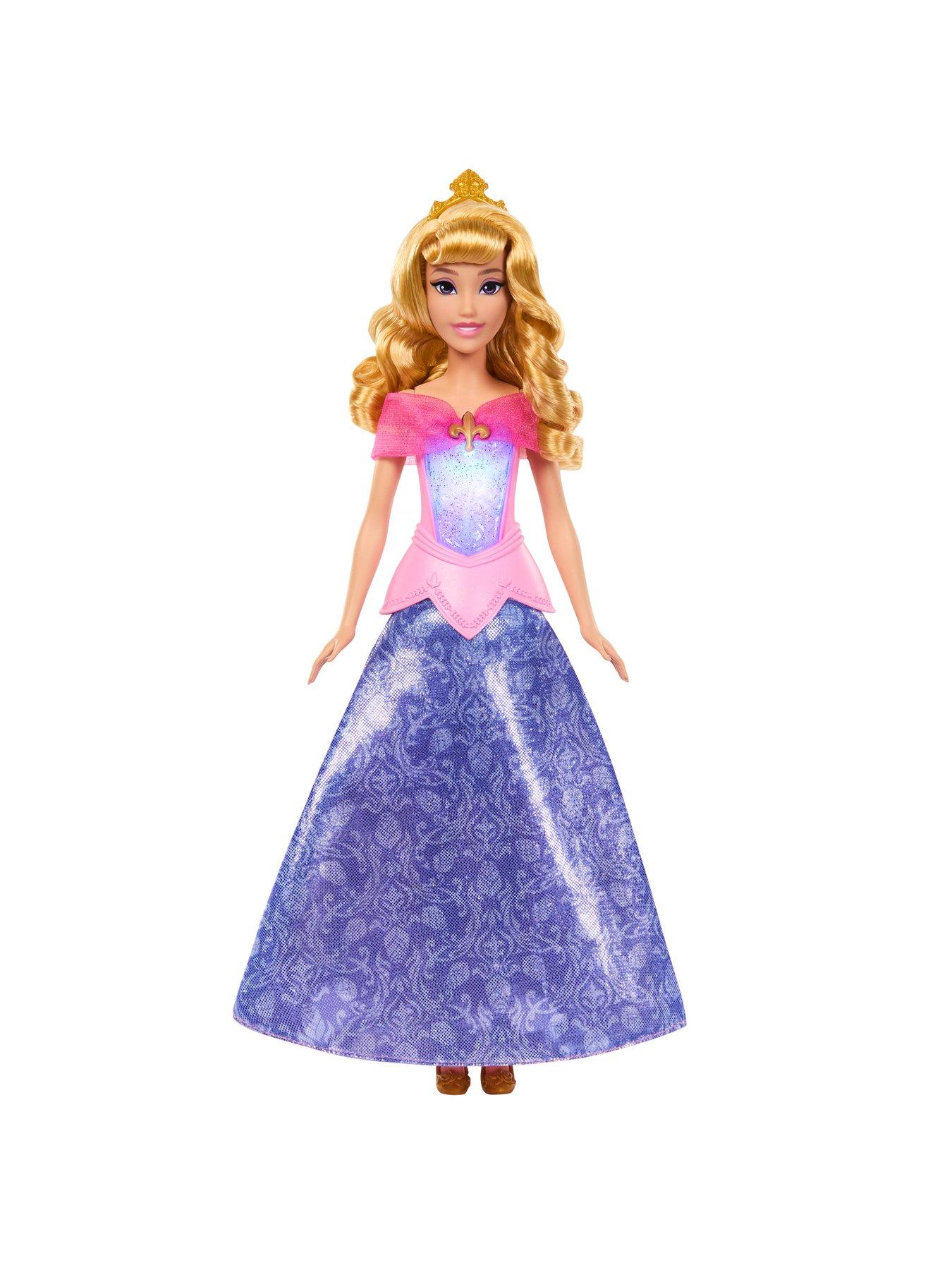 Image 6 of 7 of Disney Princess <p>Aurora Pink to Blue Dress Fashion Doll with Light-Up Bodice, Inspired by Disney's Sleeping Beauty</p>