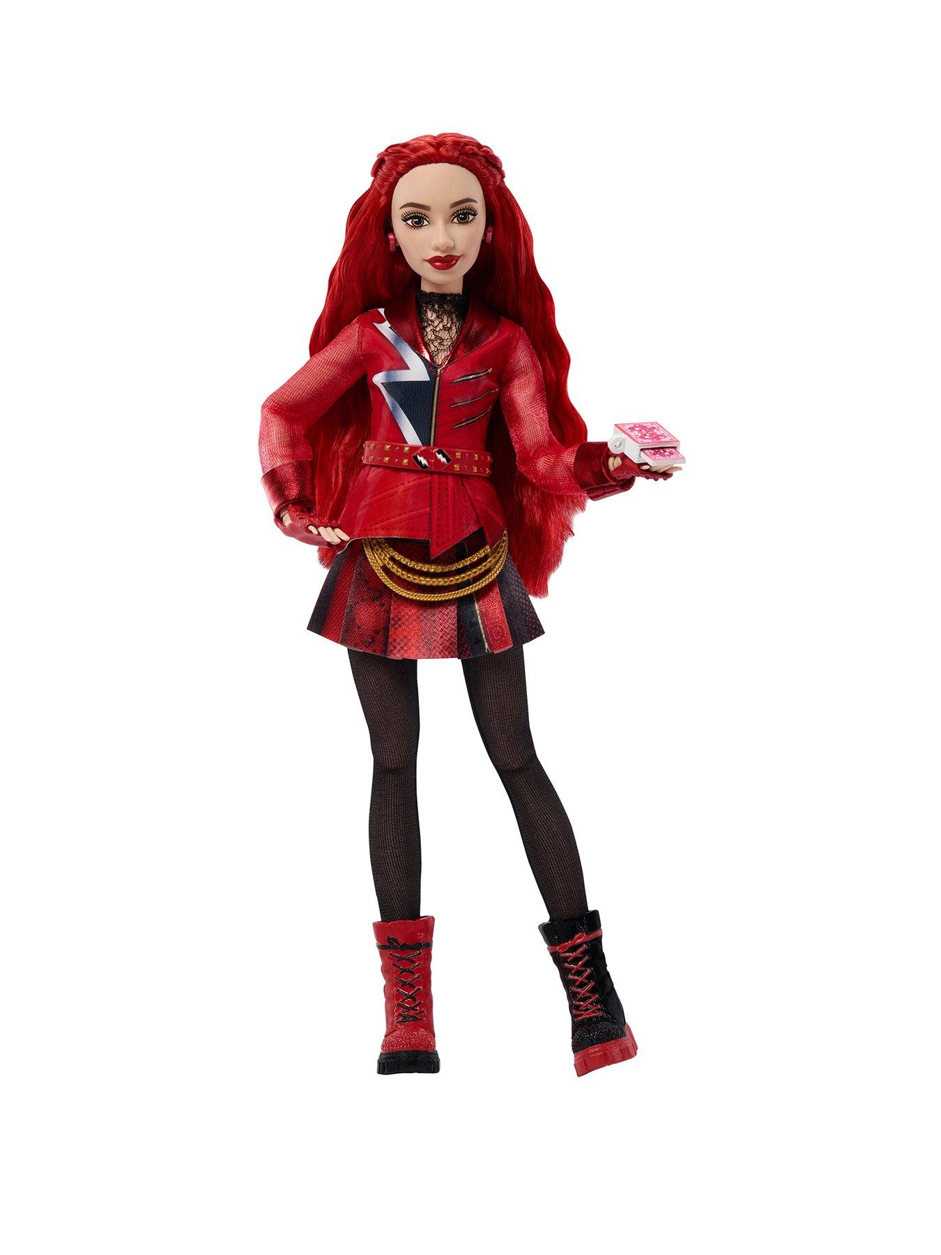 Disney Descendants Wicked Wonderland, Red, Daughter of Queen of Hearts Fashion Doll  &  Accessory