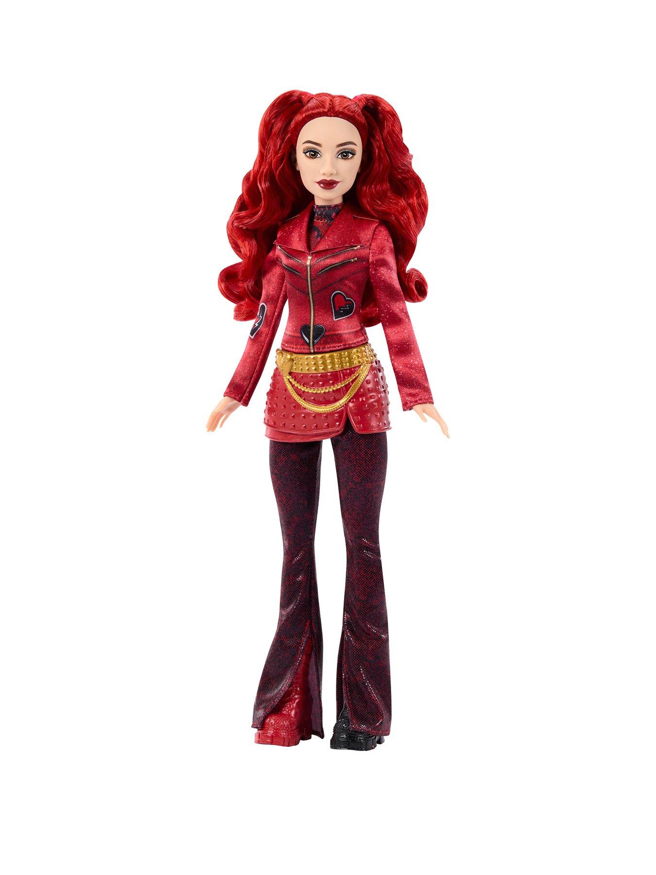 Disney Descendants Wicked Wonderland Singing Red Doll in Signature Look, Sings “Perfect Princess”