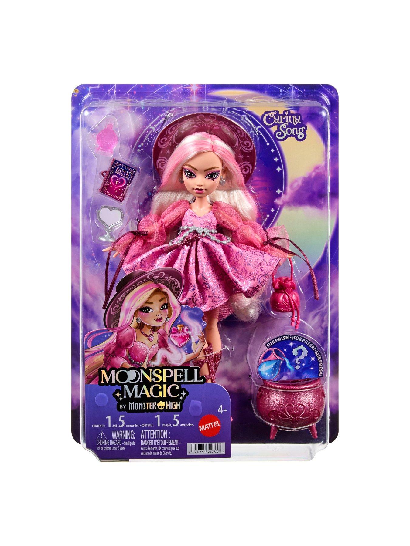 Image 7 of 7 of Monster High Moonspell Magic by Monster High Carina Song Fashion Doll, Love Witch with Accessories