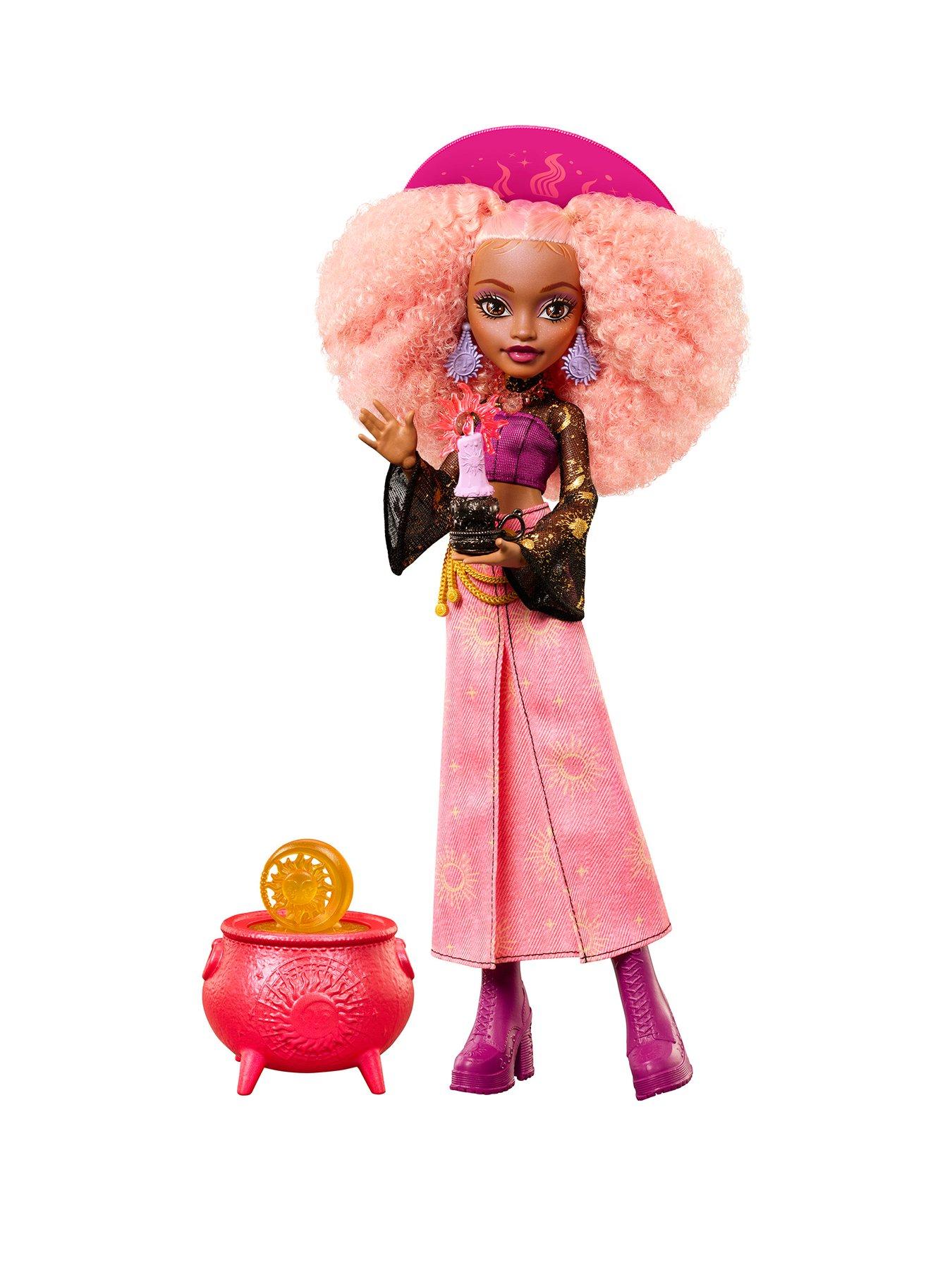 Monster High Moonspell Magic by Monster High Rae Lumina Fashion Doll, Sun Witch with Accessories