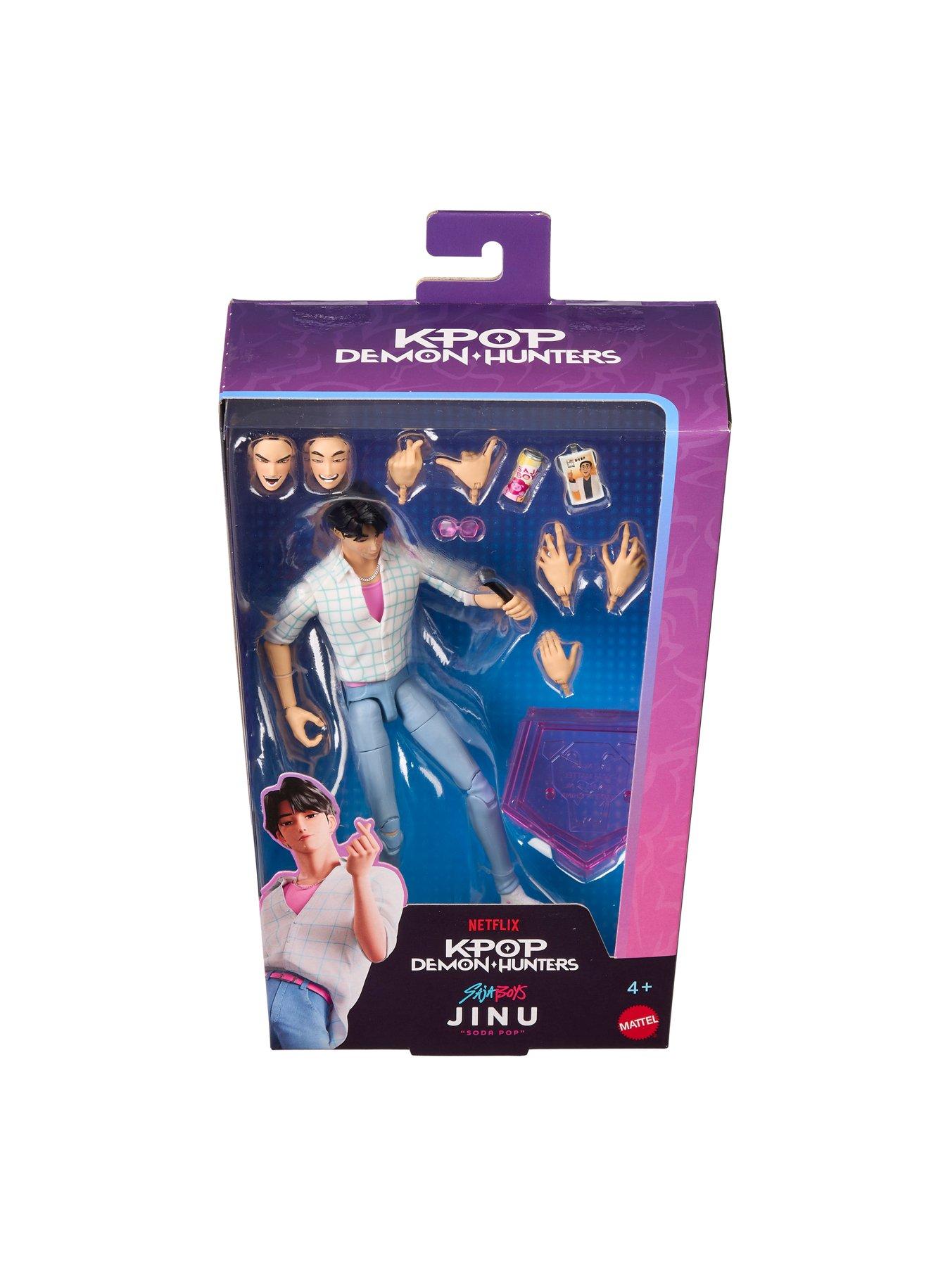 Image 7 of 7 of K-Pop Demon Hunters <p>Saja Boys Jinu Soda Pop 6.7-Inch Action Figure with Accessories</p>