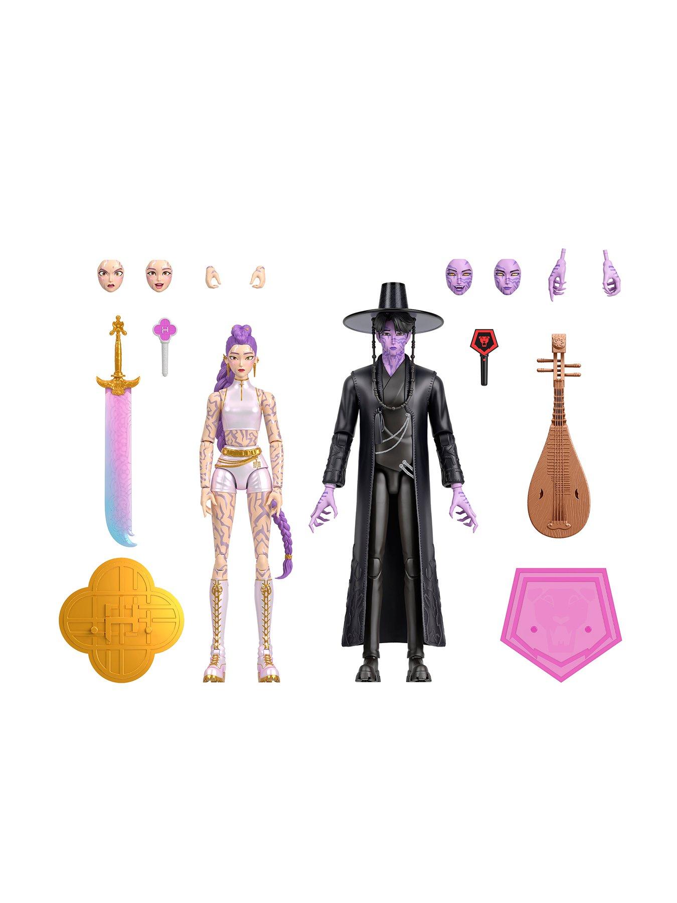 K-Pop Demon Hunters Rumi  &  Jinu Finale Battle Figure 2-Pack with Accessories  &  Interchangeable Parts 