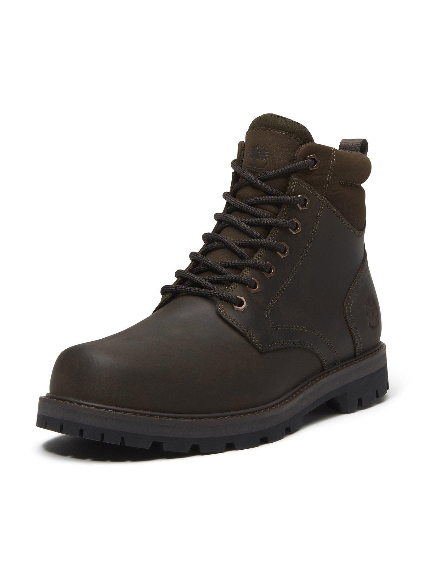 Image 6 of 7 of Timberland Britton Road Mid Lace Up Waterproof Boot - Brown