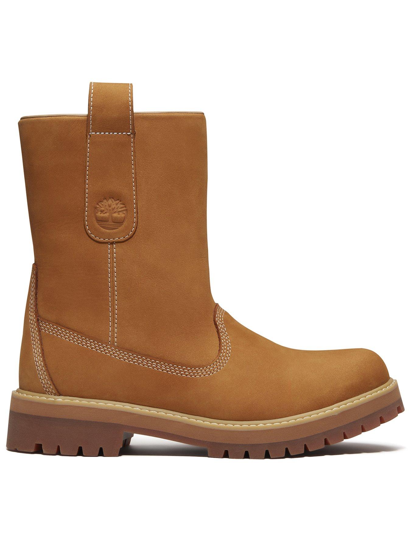 Timberland Heritage Mid Pull-On Boot - Light Brown