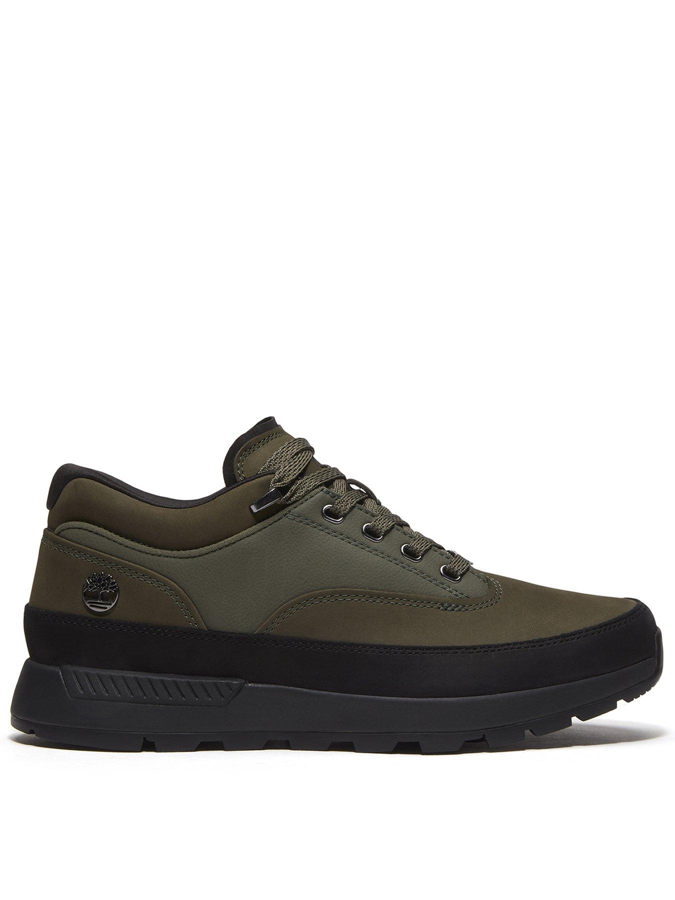 Image 1 of 7 of Timberland Euro Grid Mid Lace Sneaker - Green