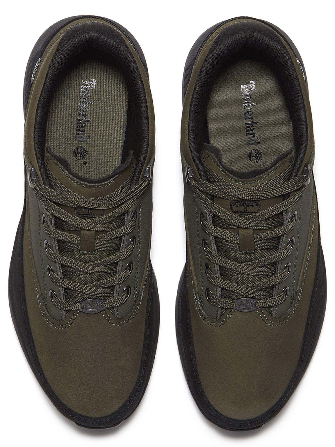 Image 4 of 7 of Timberland Euro Grid Mid Lace Sneaker - Green