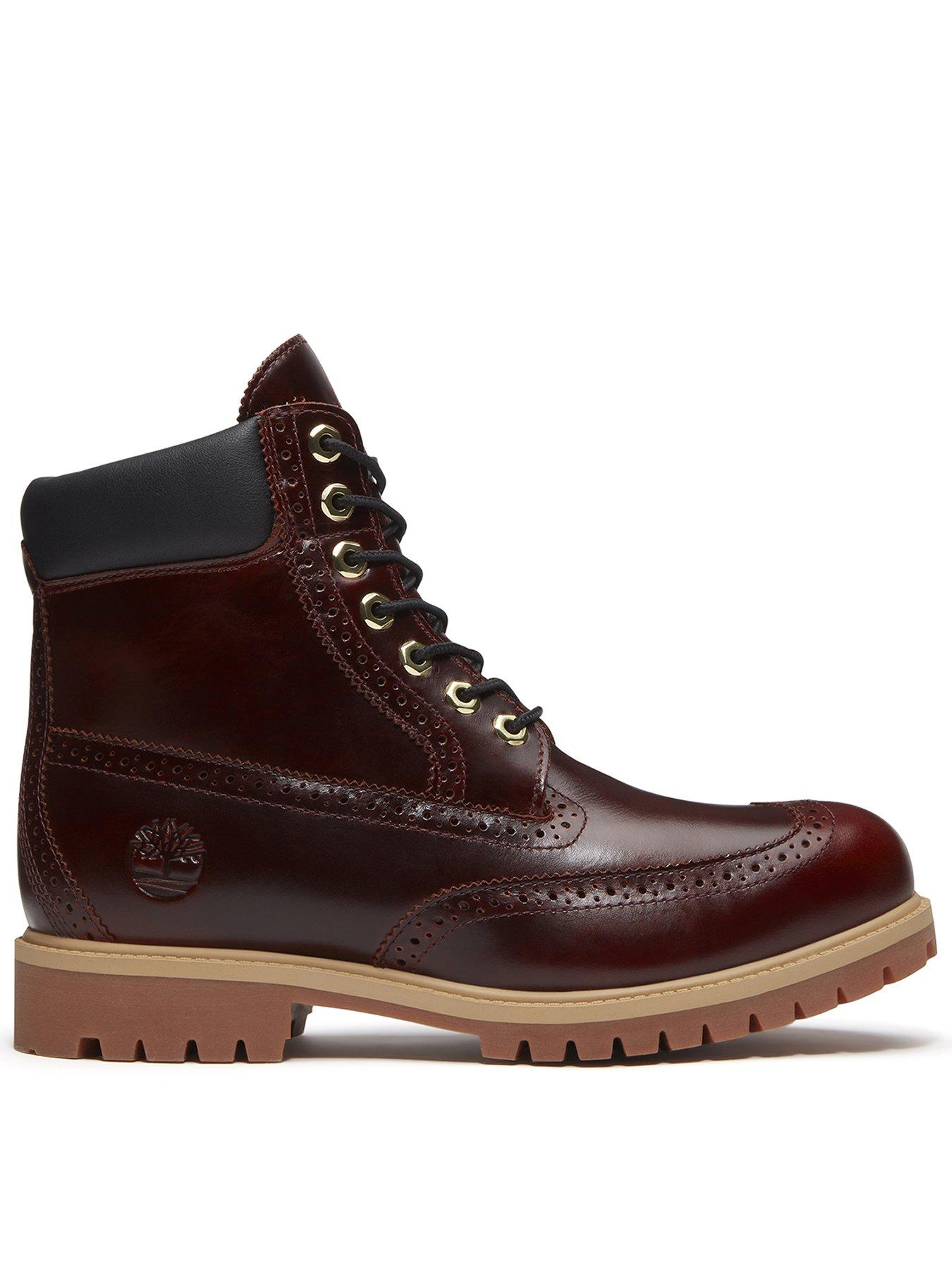 Timberland Premium 6 Inch Lace Up Waterproof Boot - Red