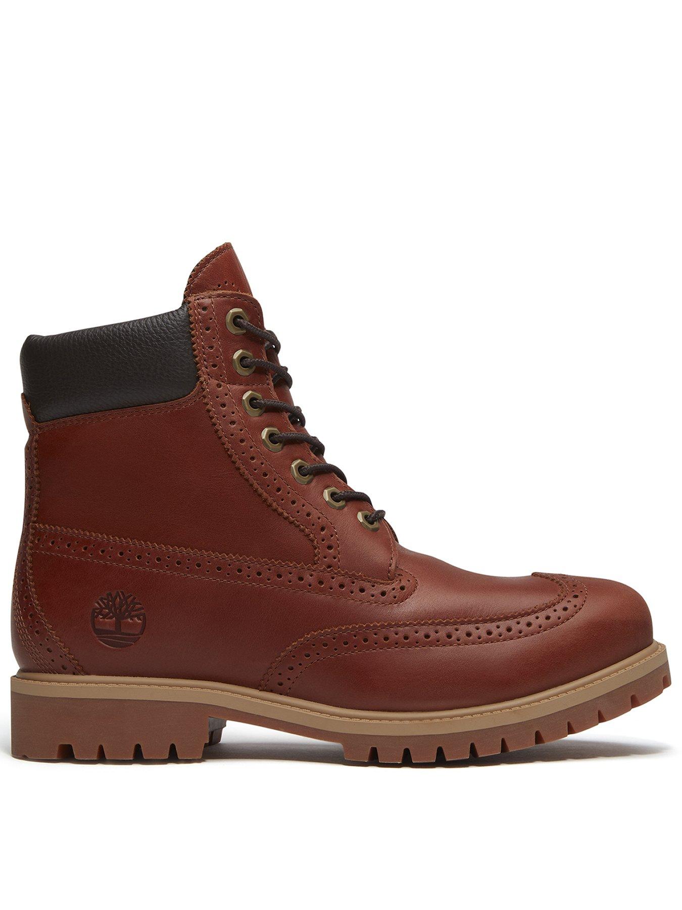 Timberland Premium 6 Inch Lace Up Waterproof Boot - Brown