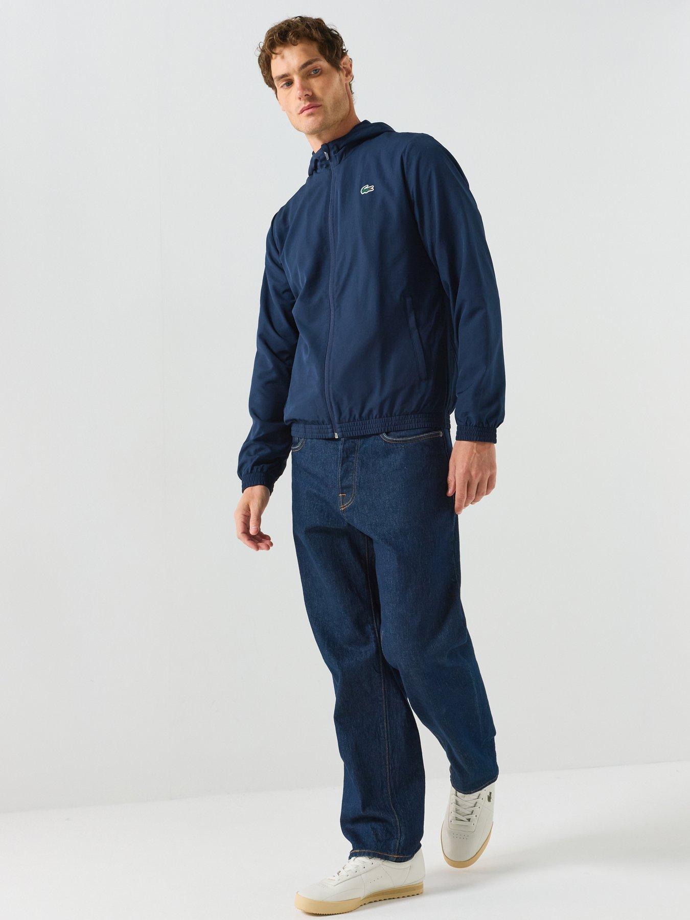 Lacoste Taffeta Lightweight Jacket - Navy