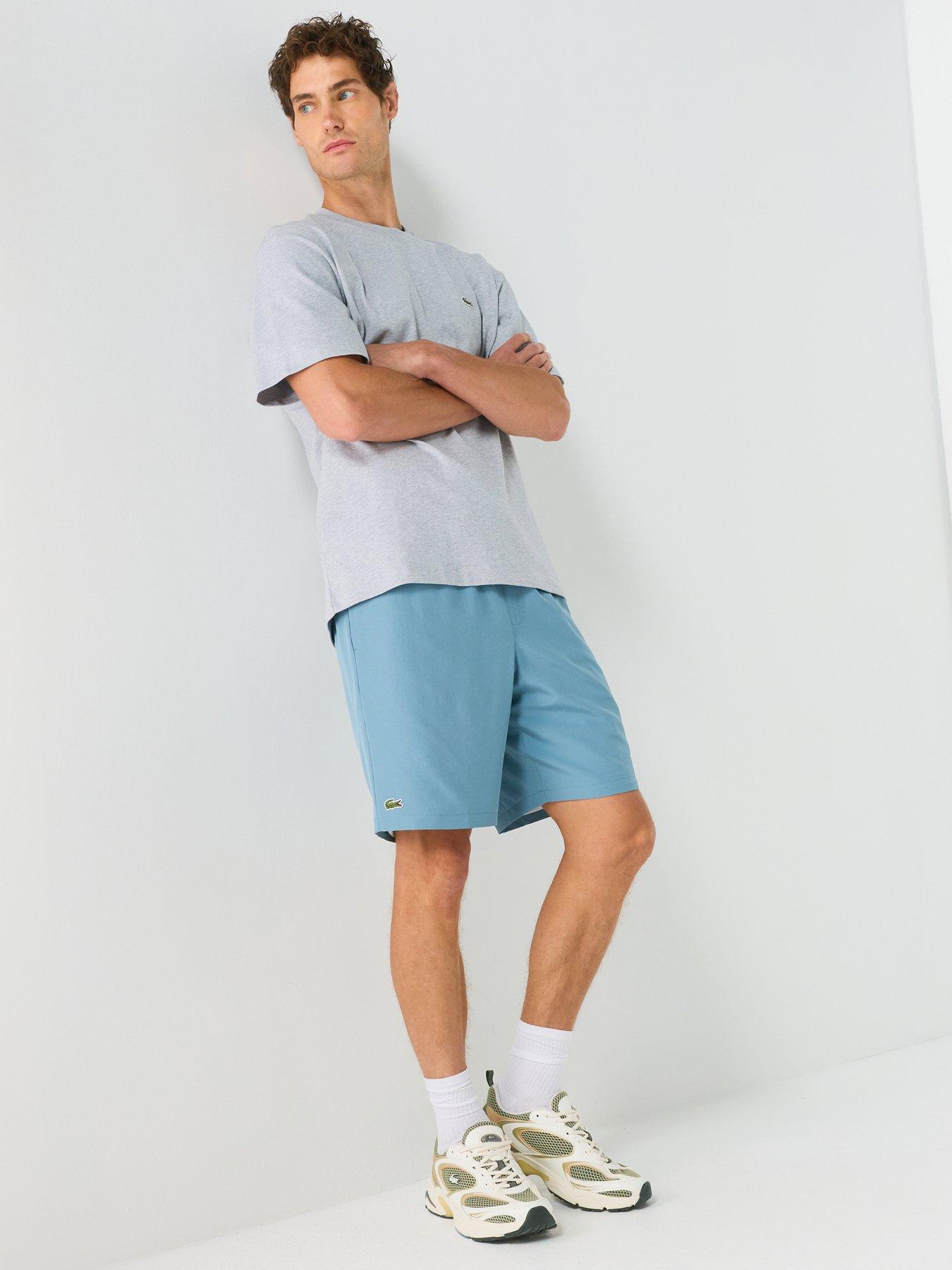 Lacoste Woven Drawstring Shorts - Blue