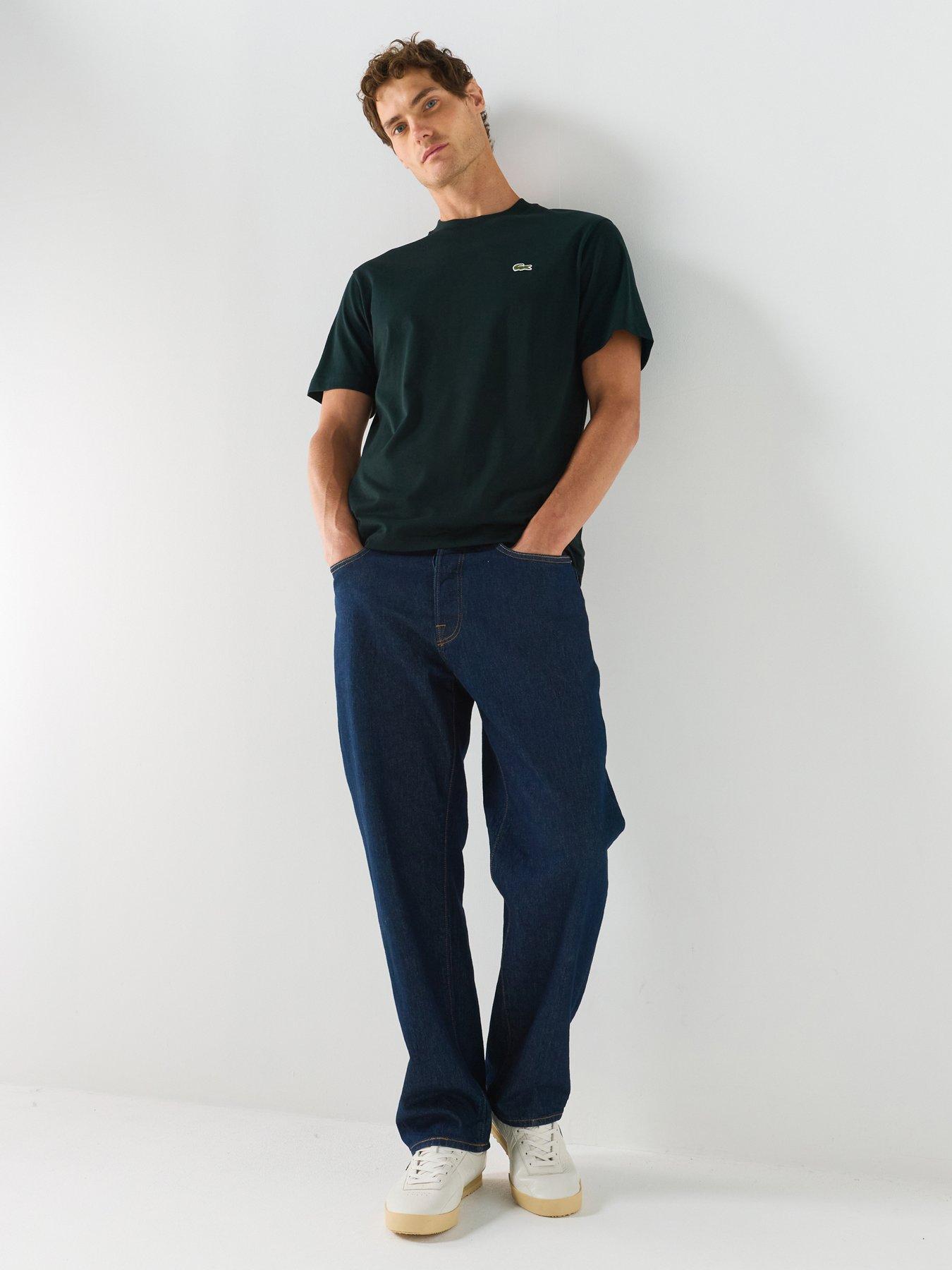 Lacoste Mid Weight Cotton T-Shirt - Dark Green