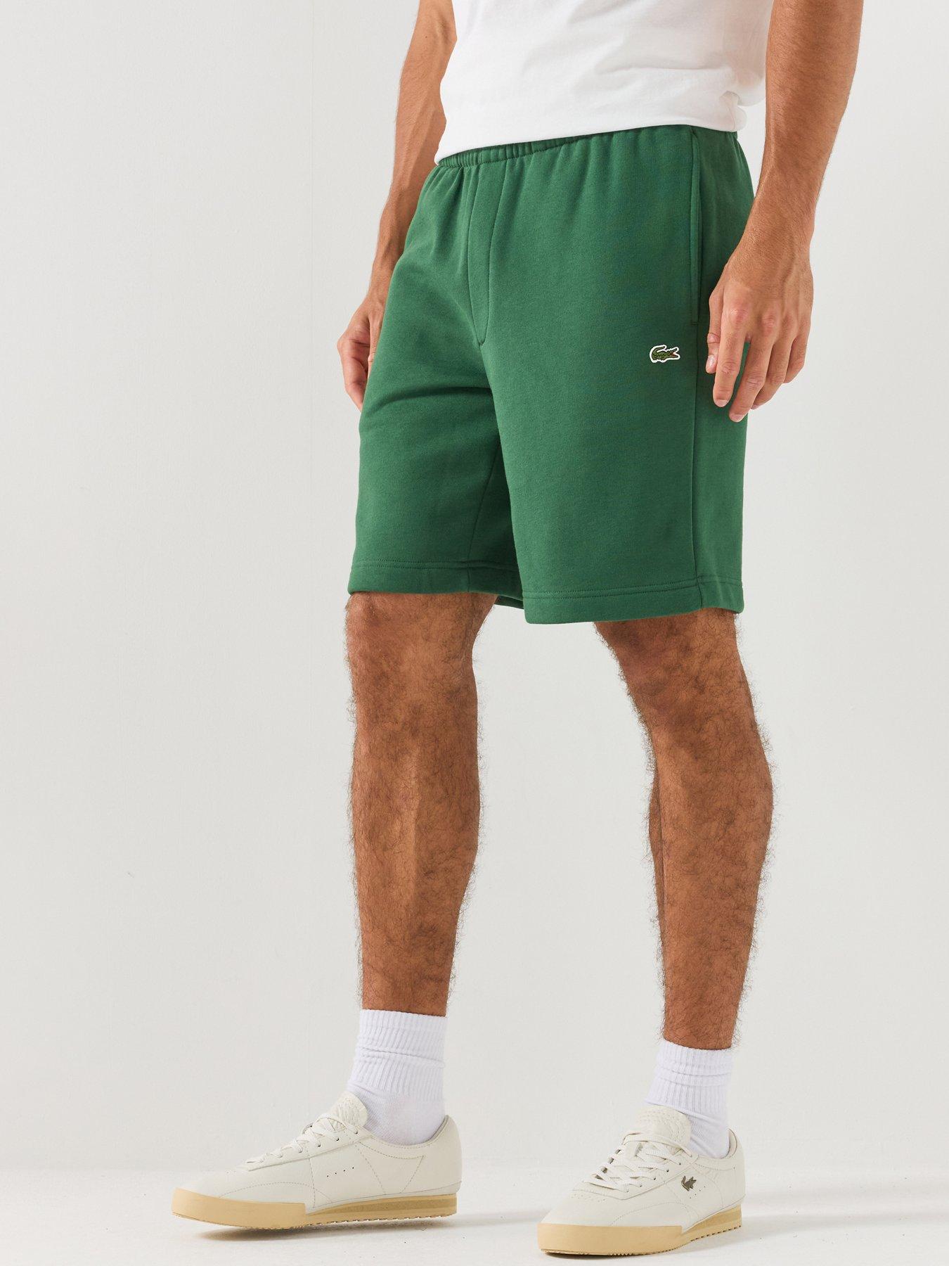 Lacoste Brushed Fleece Jersey Shorts - Green