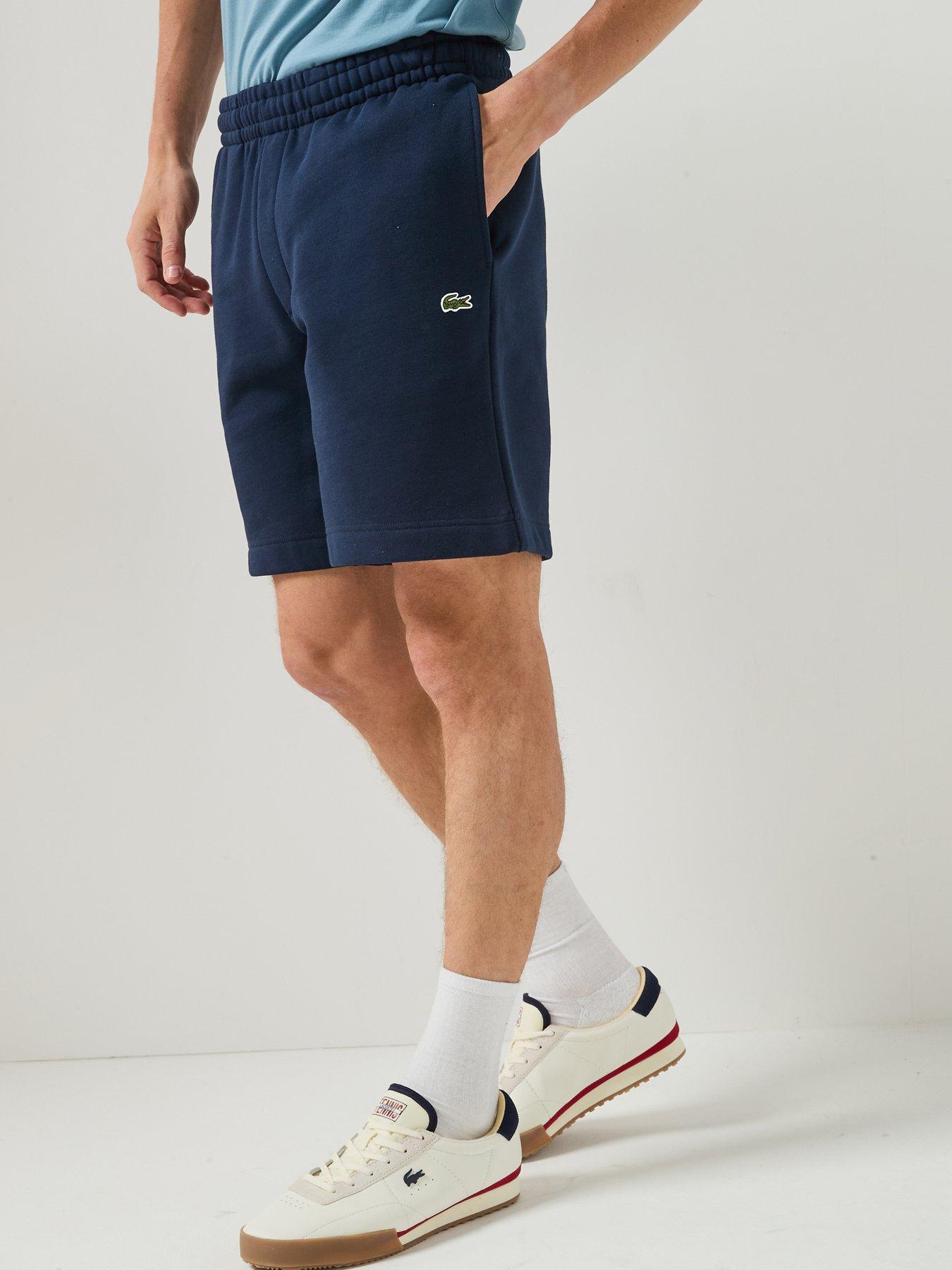 Lacoste Brushed Fleece Jersey Shorts - Navy