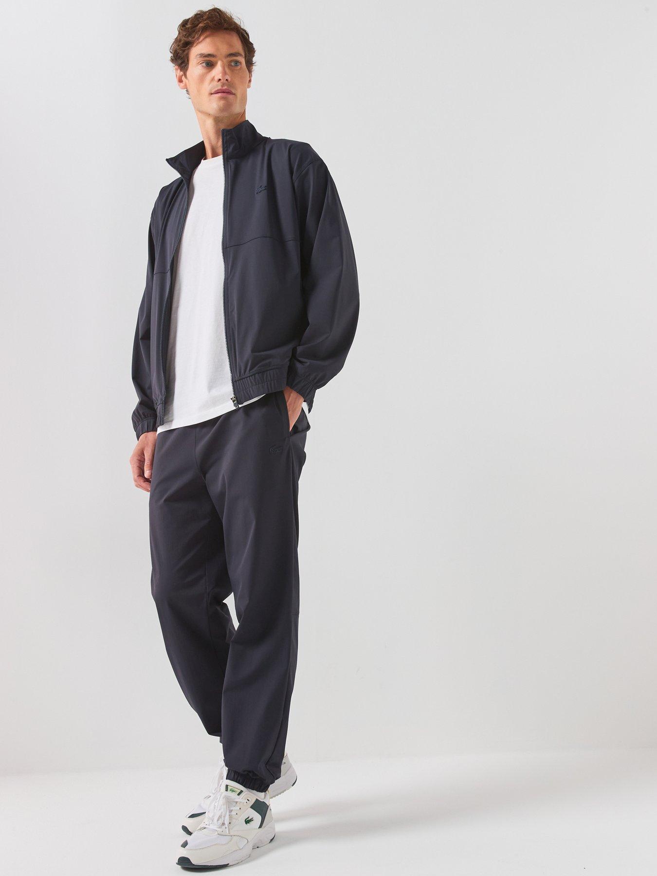 Image 3 of 5 of Lacoste Commuter Tech Tracksuit Joggers - Navy