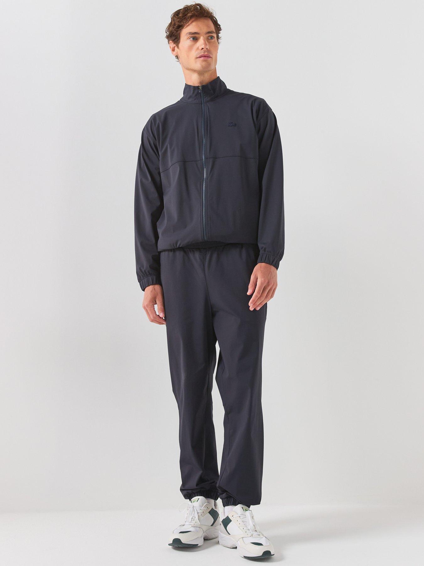 Image 5 of 5 of Lacoste Commuter Tech Tracksuit Joggers - Navy
