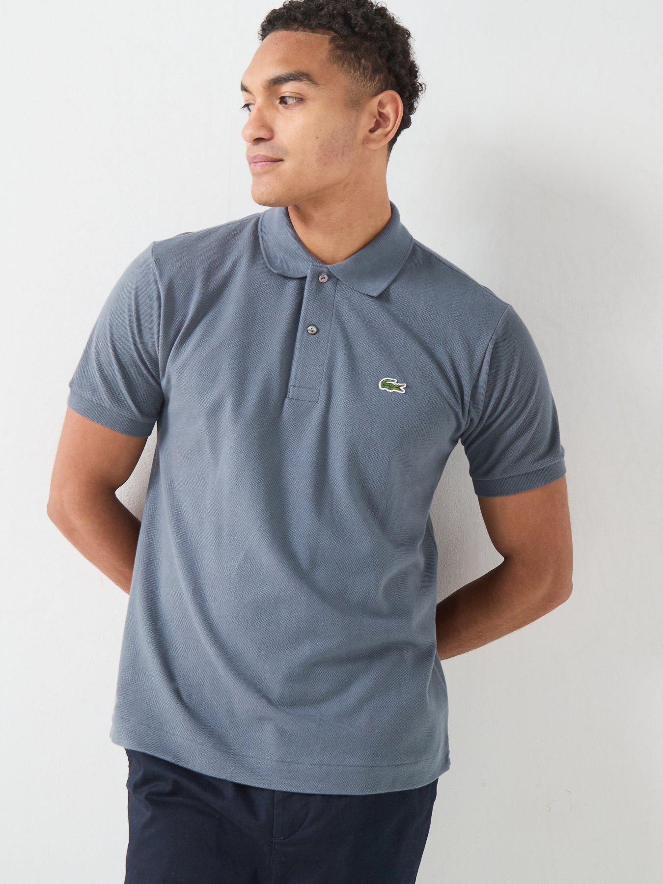 Lacoste Classic Fit L1212 Original Pique Polo Shirt - Blue