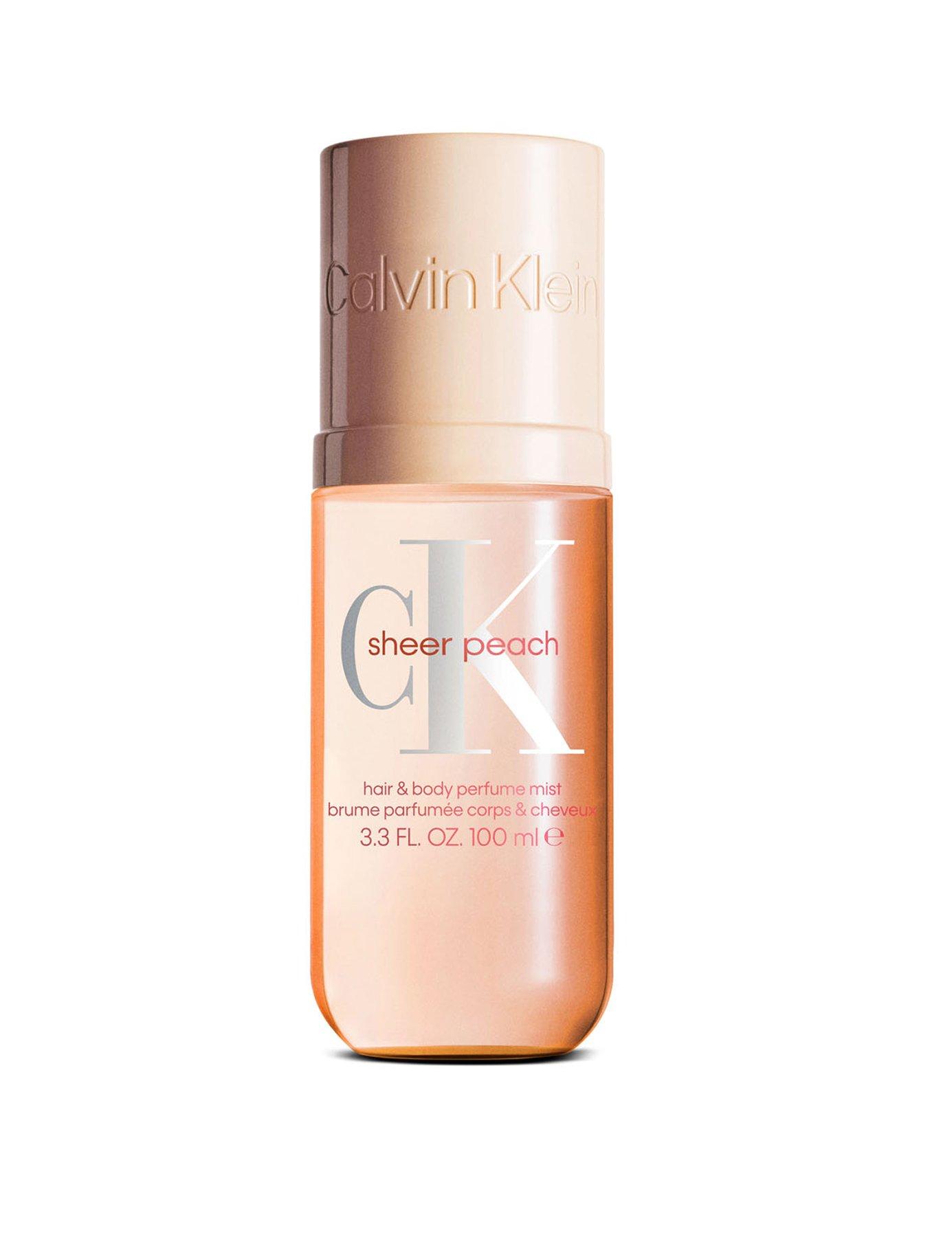 Calvin Klein Sheer Peach Hair  &  Body Perfume Mist 100ml