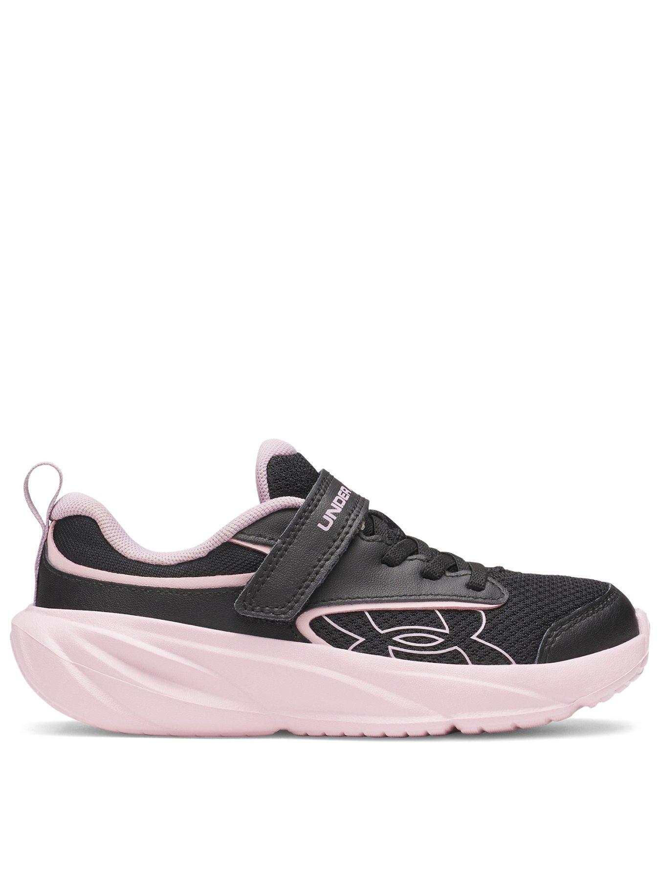 Image 1 of 5 of UNDER ARMOUR Girls Running Surge 5 Trainer - Black