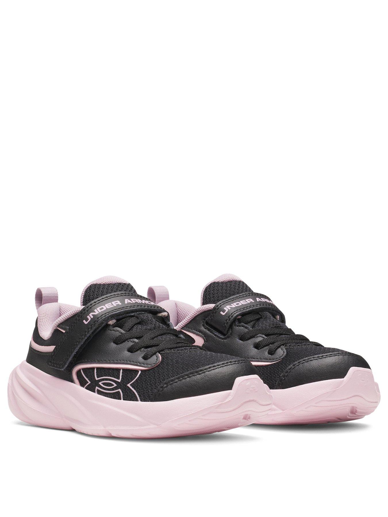 Image 2 of 5 of UNDER ARMOUR Girls Running Surge 5 Trainer - Black