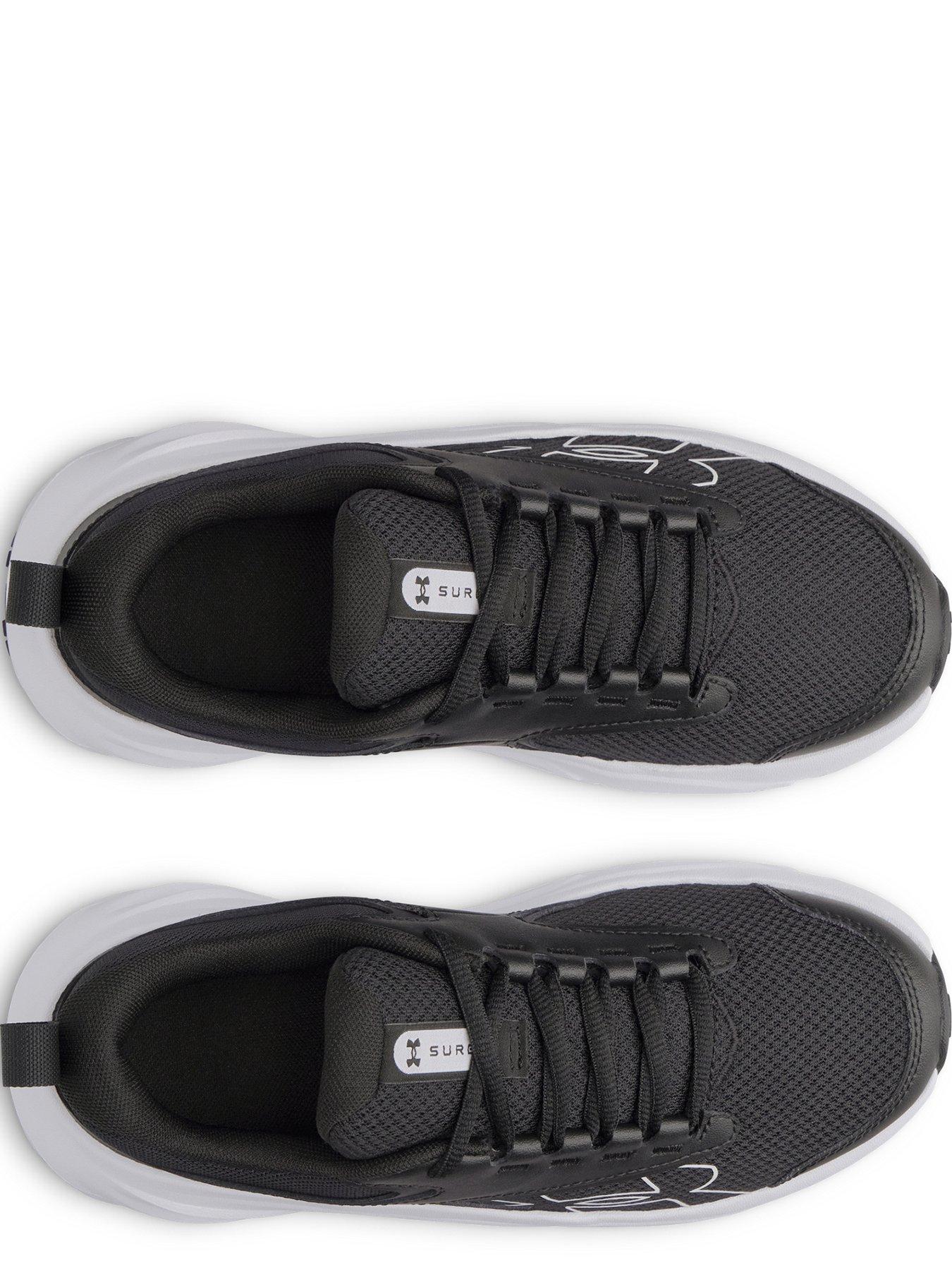 Image 3 of 6 of UNDER ARMOUR Junior Boys Running Surge 5 Trainer - Black