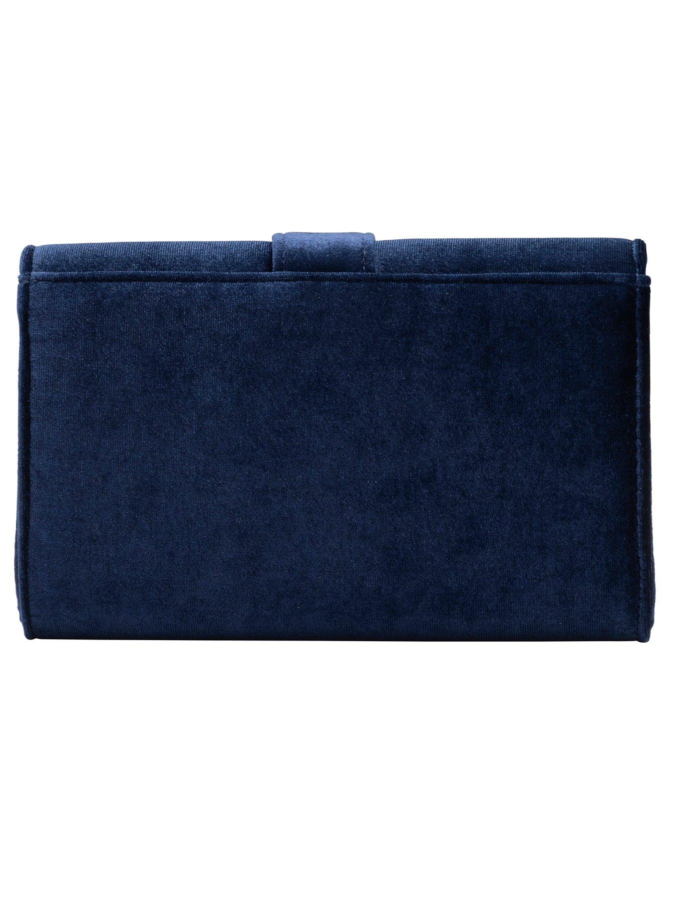 Image 2 of 4 of Ravel AlstonNavy Velvet Bag