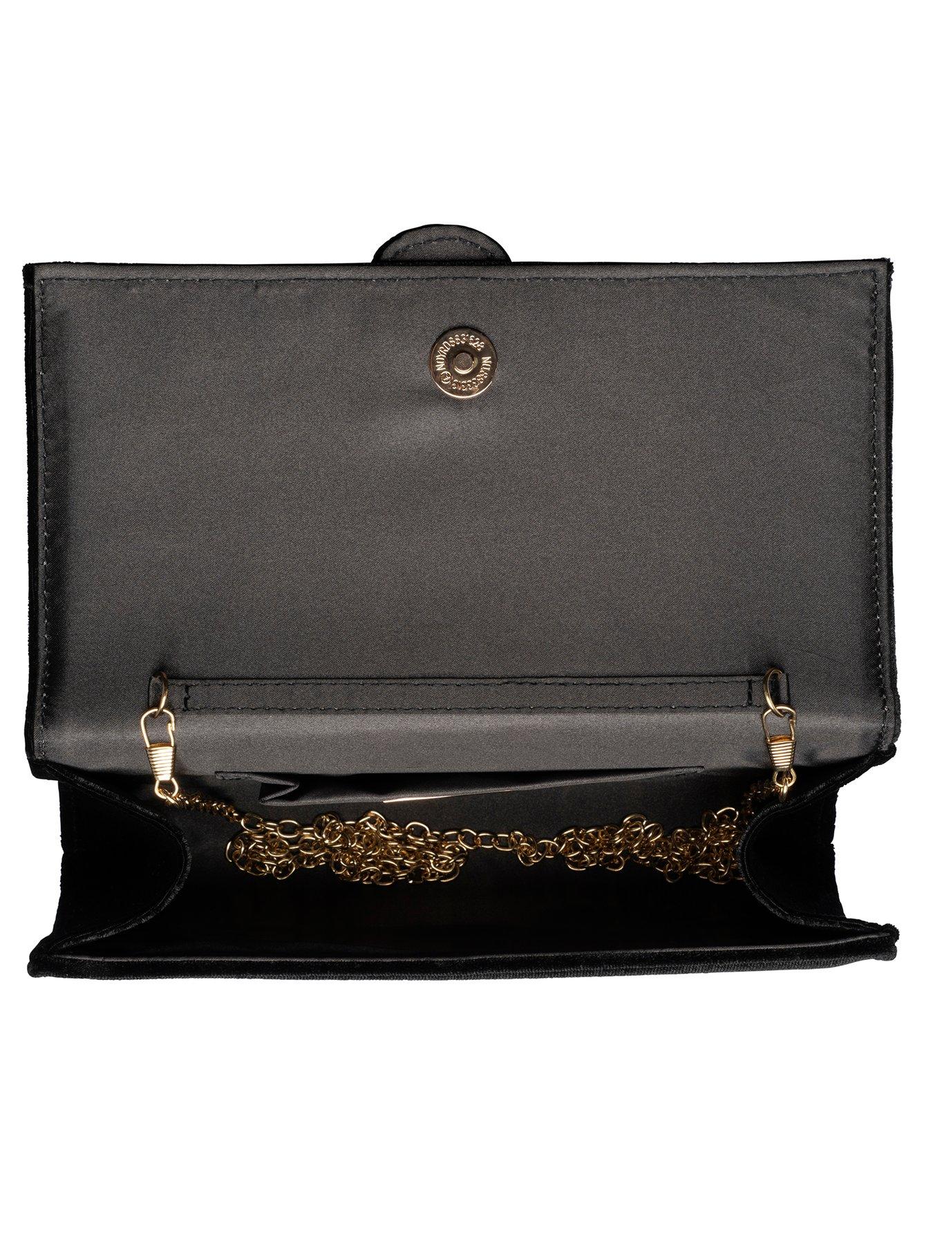 Image 4 of 4 of Ravel AlstonBlack Velvet Bag
