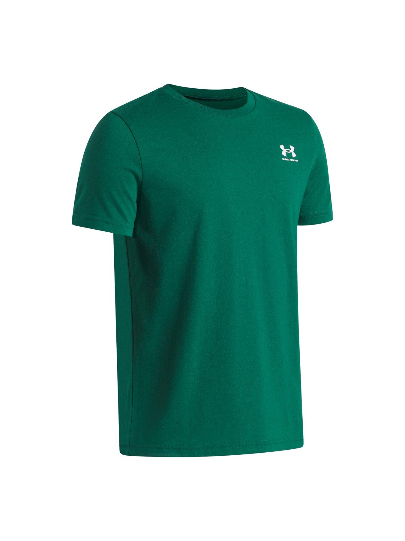 Image 3 of 3 of UNDER ARMOUR Junior Boys' Short Sleeve Sportstyle T-Shirt - Green