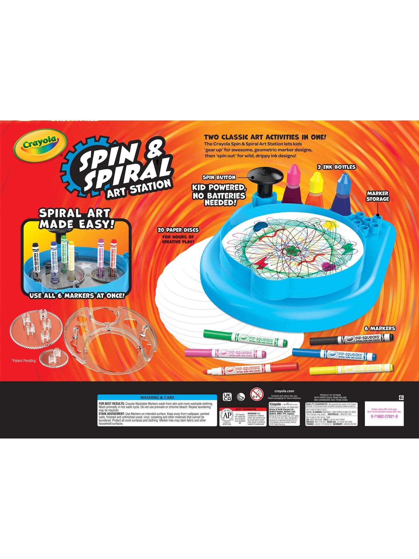Image 2 of 3 of Crayola Spin n Spiral Art Station