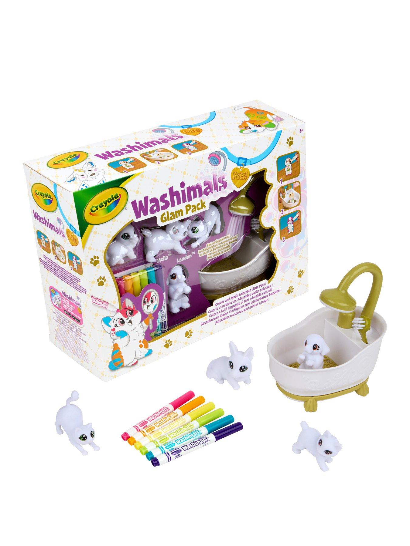 Crayola Washimals Pets Bathtub Playset - Refresh Glam Tub