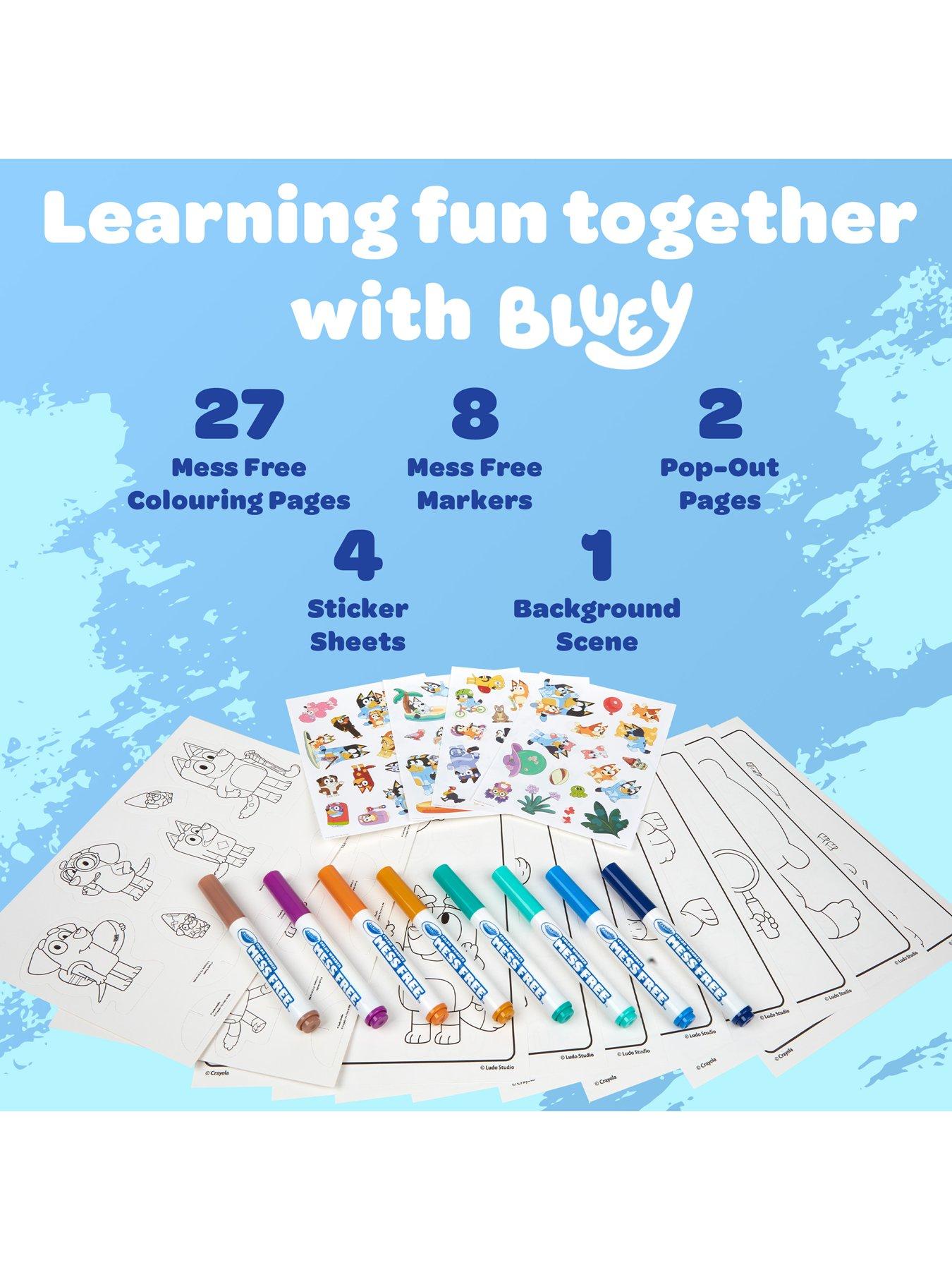 Image 2 of 5 of Crayola Colour Wonder Bluey Kit