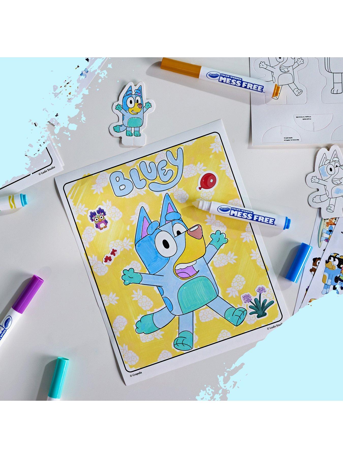 Image 3 of 5 of Crayola Colour Wonder Bluey Kit