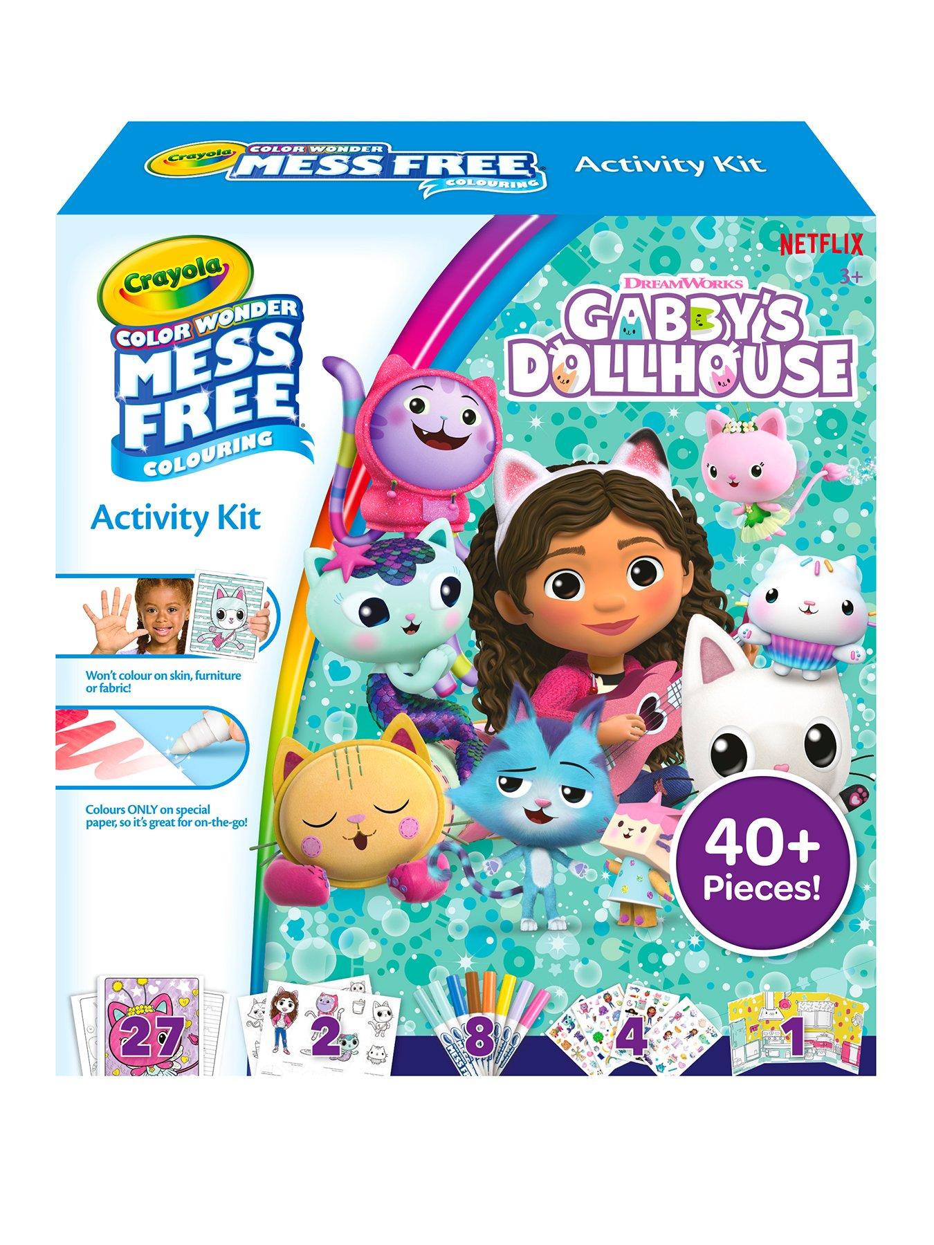 Image 1 of 6 of Crayola Colour Wonder Gabbys Dollhouse Kit