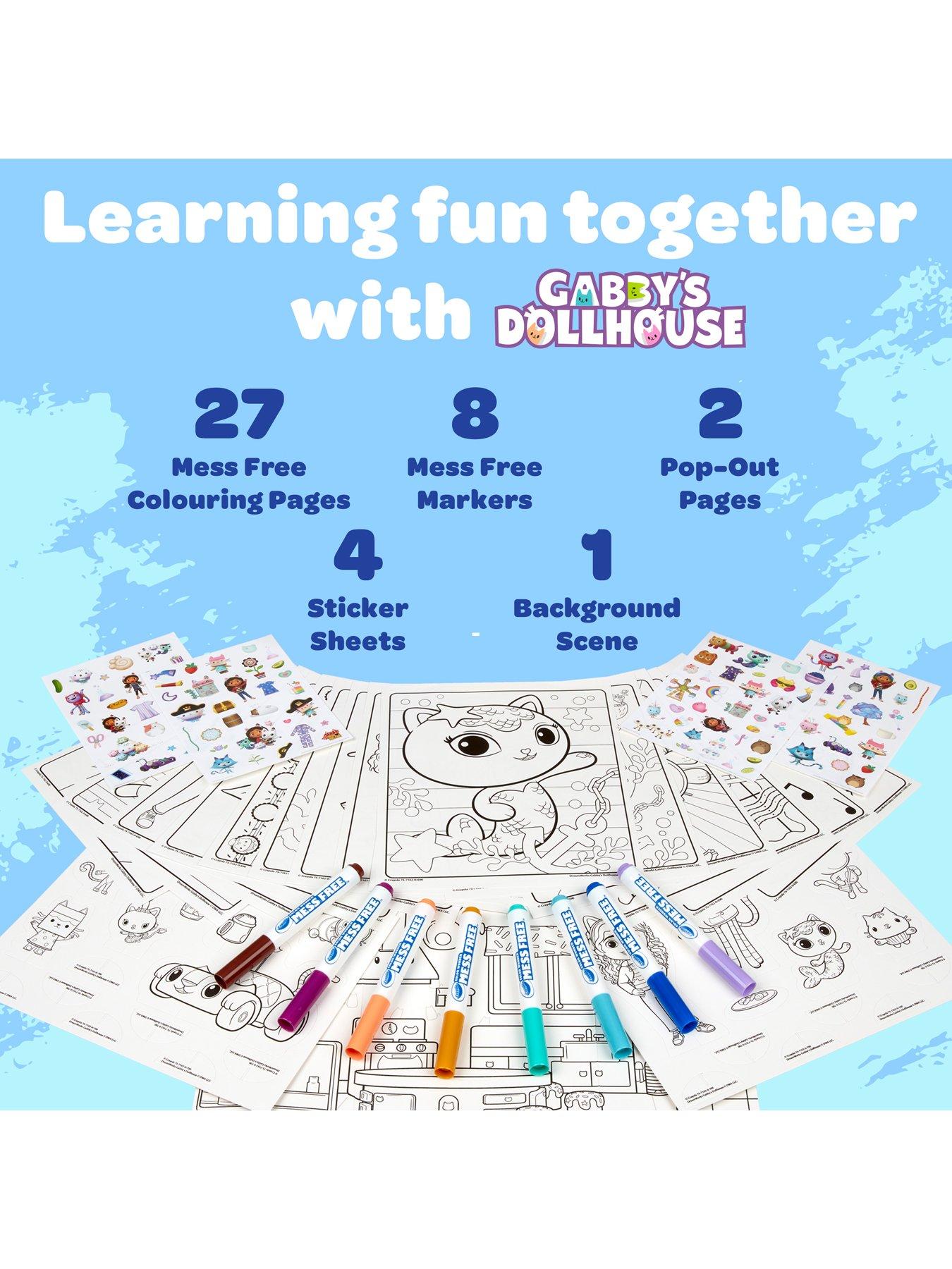 Image 2 of 6 of Crayola Colour Wonder Gabbys Dollhouse Kit