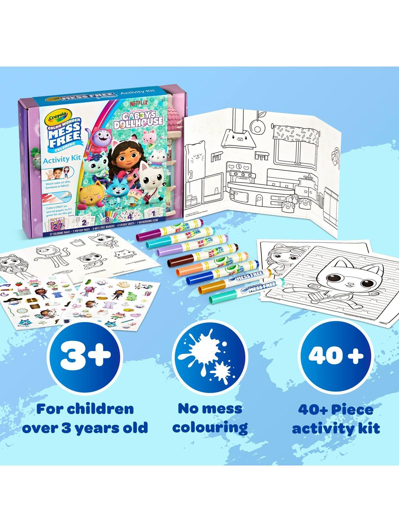 Image 4 of 6 of Crayola Colour Wonder Gabbys Dollhouse Kit