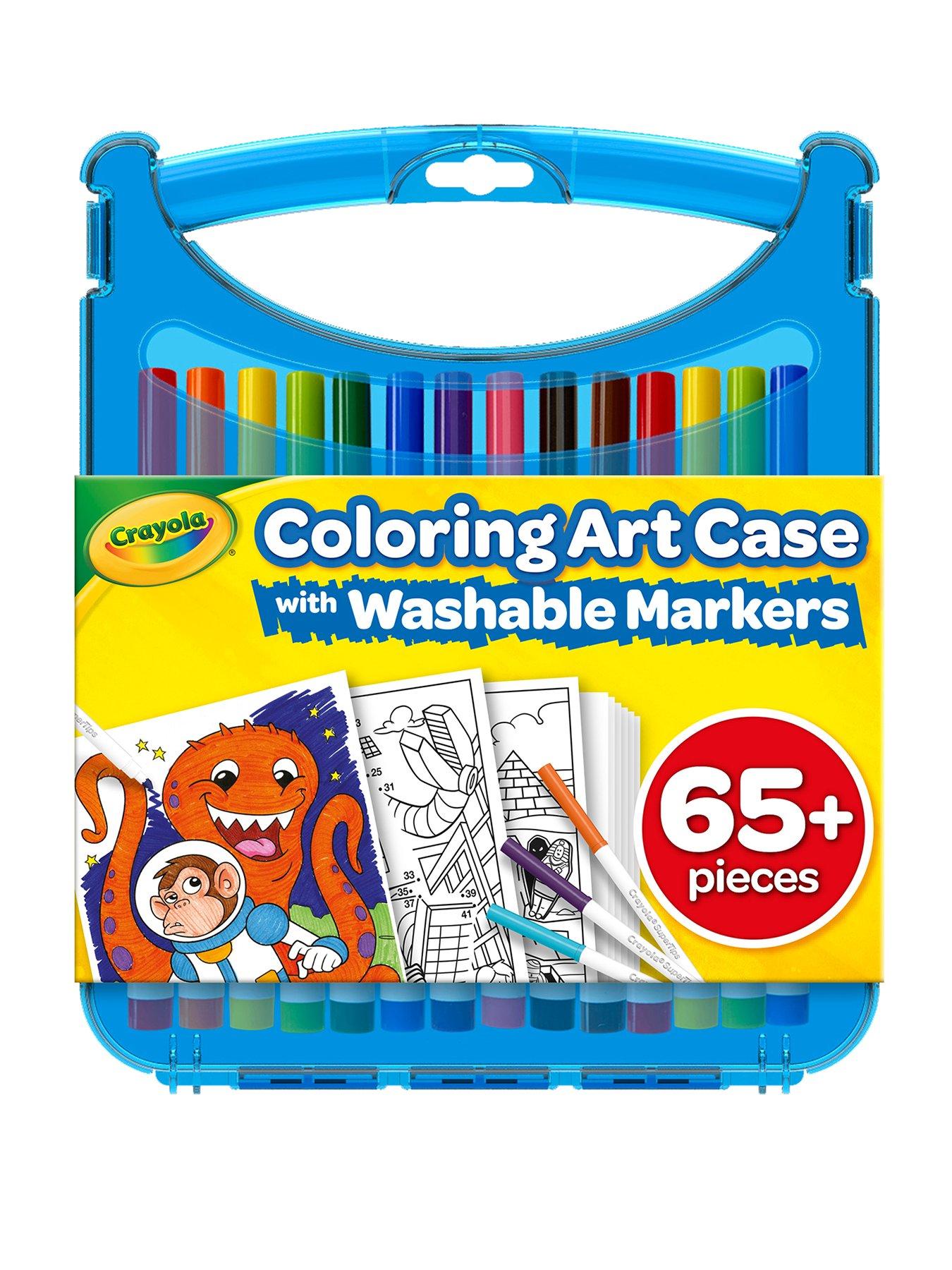 Crayola SuperTips Washable Markers Create  &  Colour Case