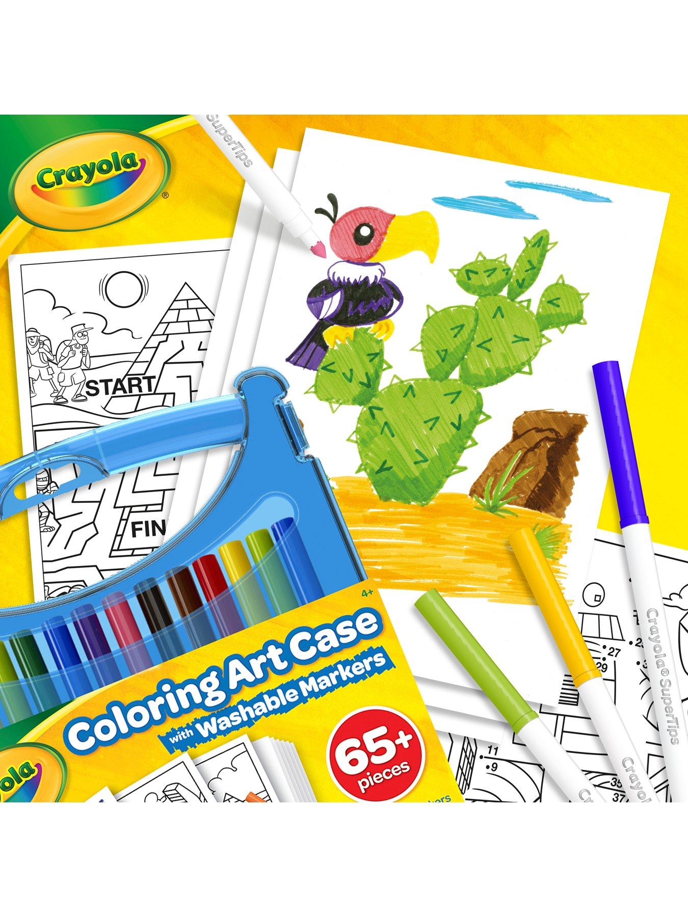 Image 6 of 6 of Crayola SuperTips Washable Markers Create &amp; Colour Case