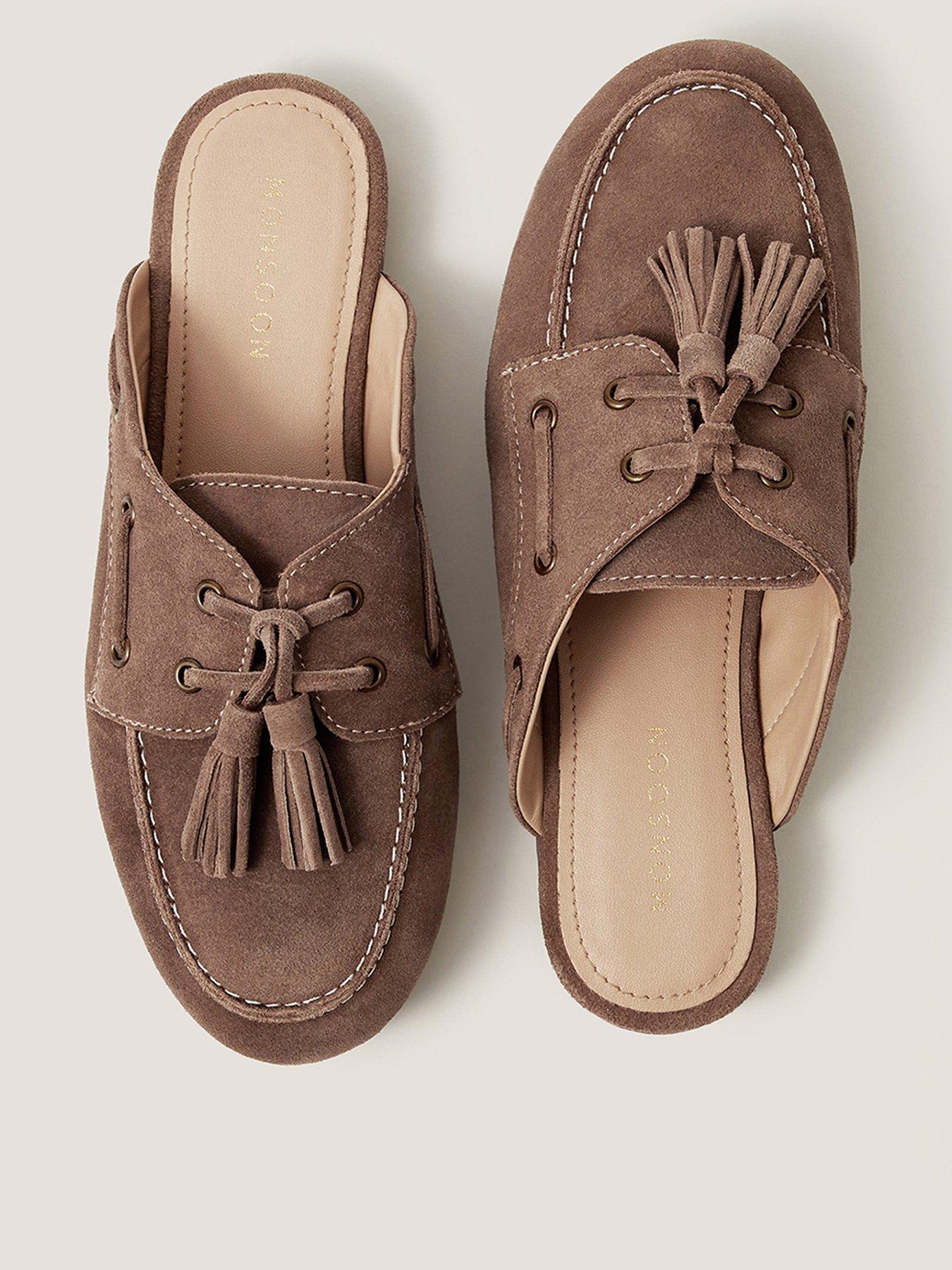 Monsoon Iris Slip On Loafer - Brown