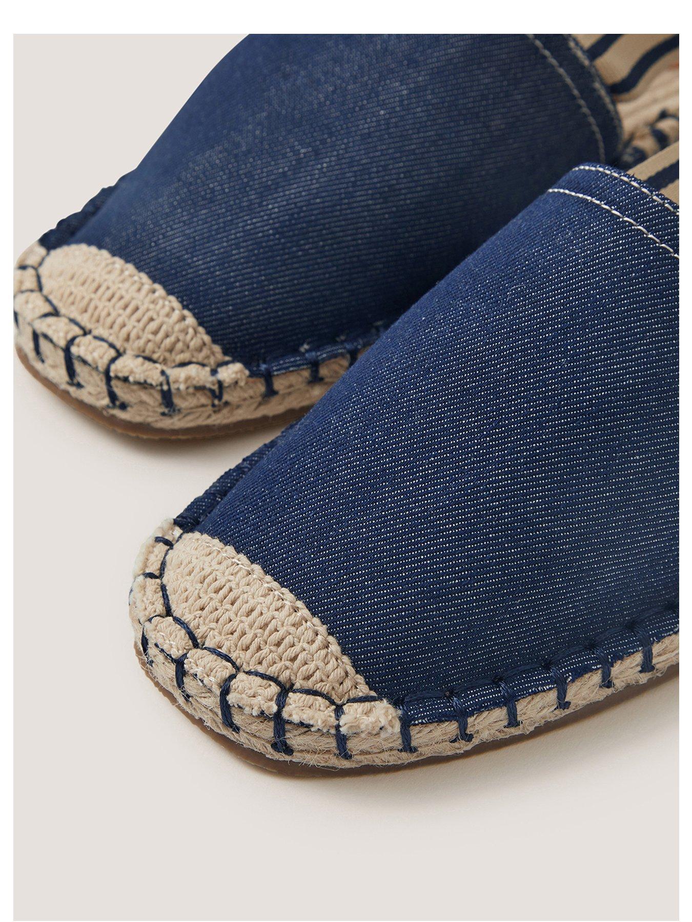 Image 3 of 3 of Monsoon Fliss Stripe Espradrille - Blue